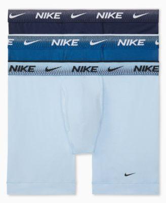 Men's DRI-FIT Essential Cotton Stretch Boxer Briefs, 3-Pack by NIKE