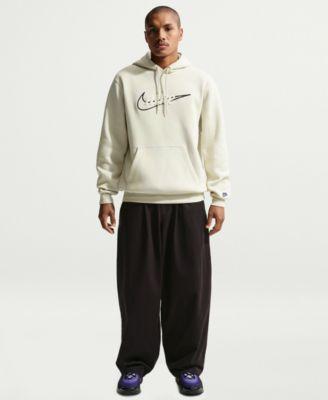 Men's Embroidered Logo Relaxed-Fit Sweatshirt by NIKE