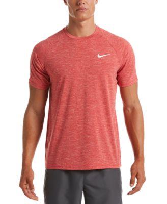 Men's Hydroguard Dri-FIT Stretch UPF 40+ Heather Rash Guard by NIKE
