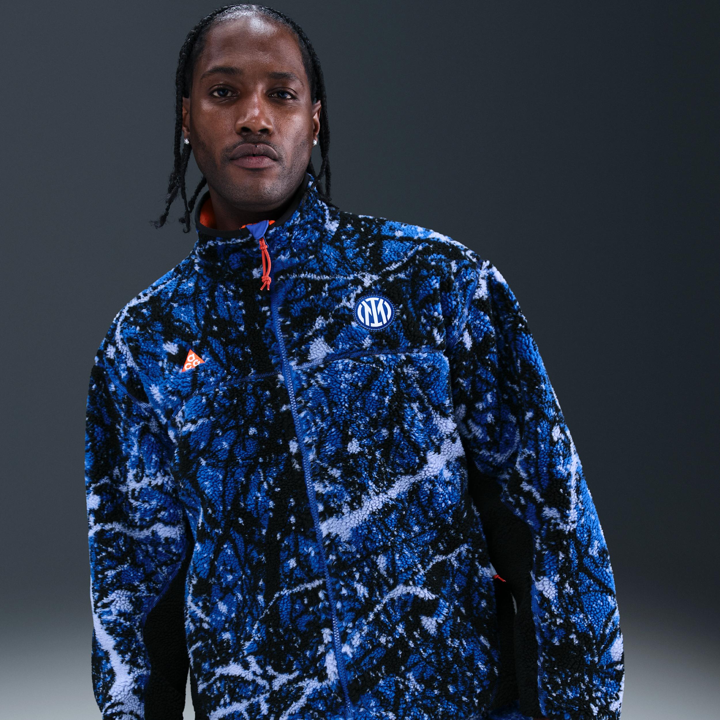 Men's Inter Milan "Canwell Glacier" SE Nike ACG Therma-FIT ADV Soccer Jacket by NIKE