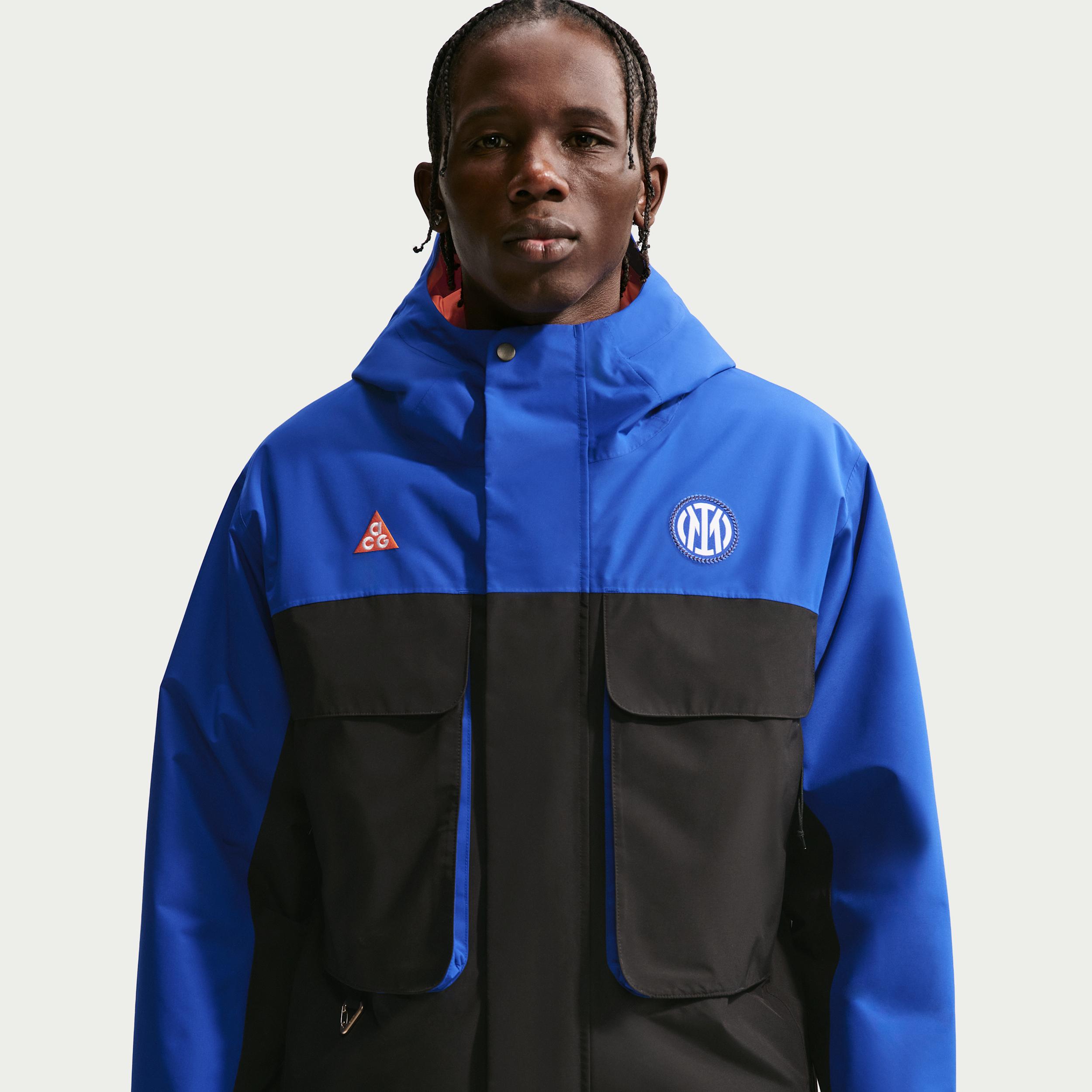 Men's Inter Milan PrimaLoftÂ® "Skull Peak" SE Nike ACG Storm-FIT Soccer Jacket by NIKE