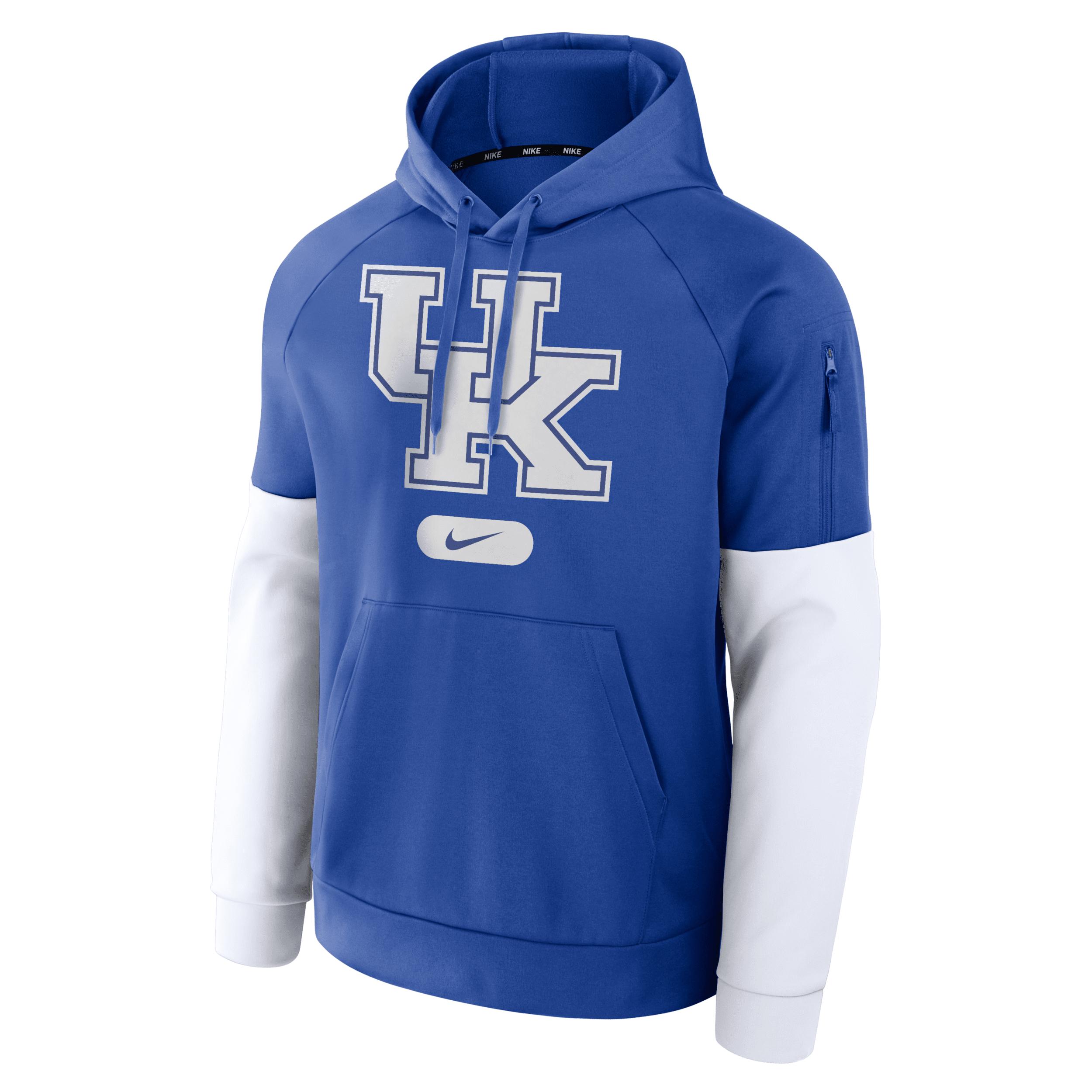 Men's Kentucky Wildcats Fitness Menâs Nike Therma College Pullover Hoodie by NIKE