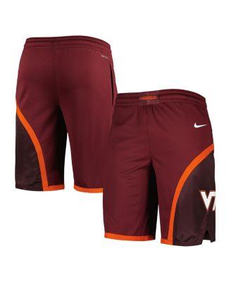 Men's Maroon Virginia Tech Hokies Replica Performance Basketball Shorts by NIKE