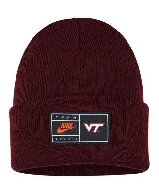 Men's Maroon Virginia Tech Hokies Utility Cuffed Knit Hat by NIKE