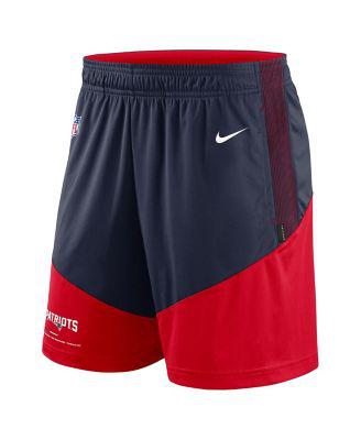 Men's Navy, Red New England Patriots Primary Lockup Performance Shorts by NIKE