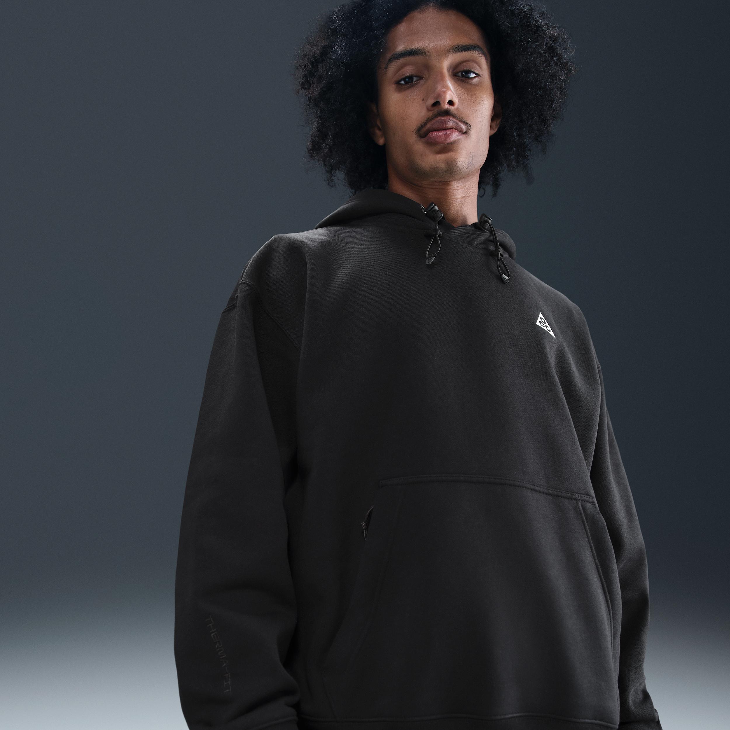 Men's Nike ACG Therma-FIT Fleece Pullover Hoodie by NIKE