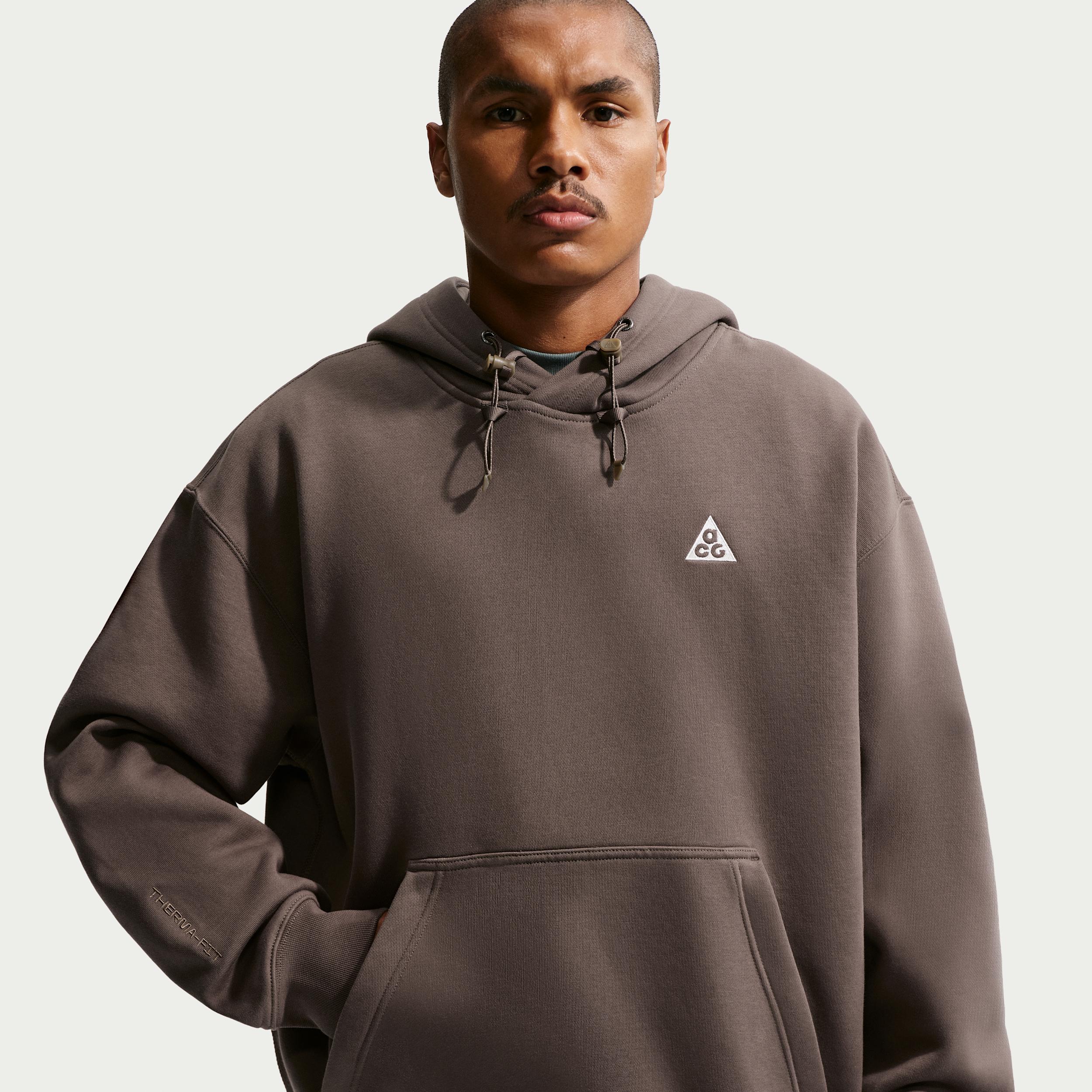 Men's Nike ACG "Tuff Fleece" Pullover Hoodie by NIKE