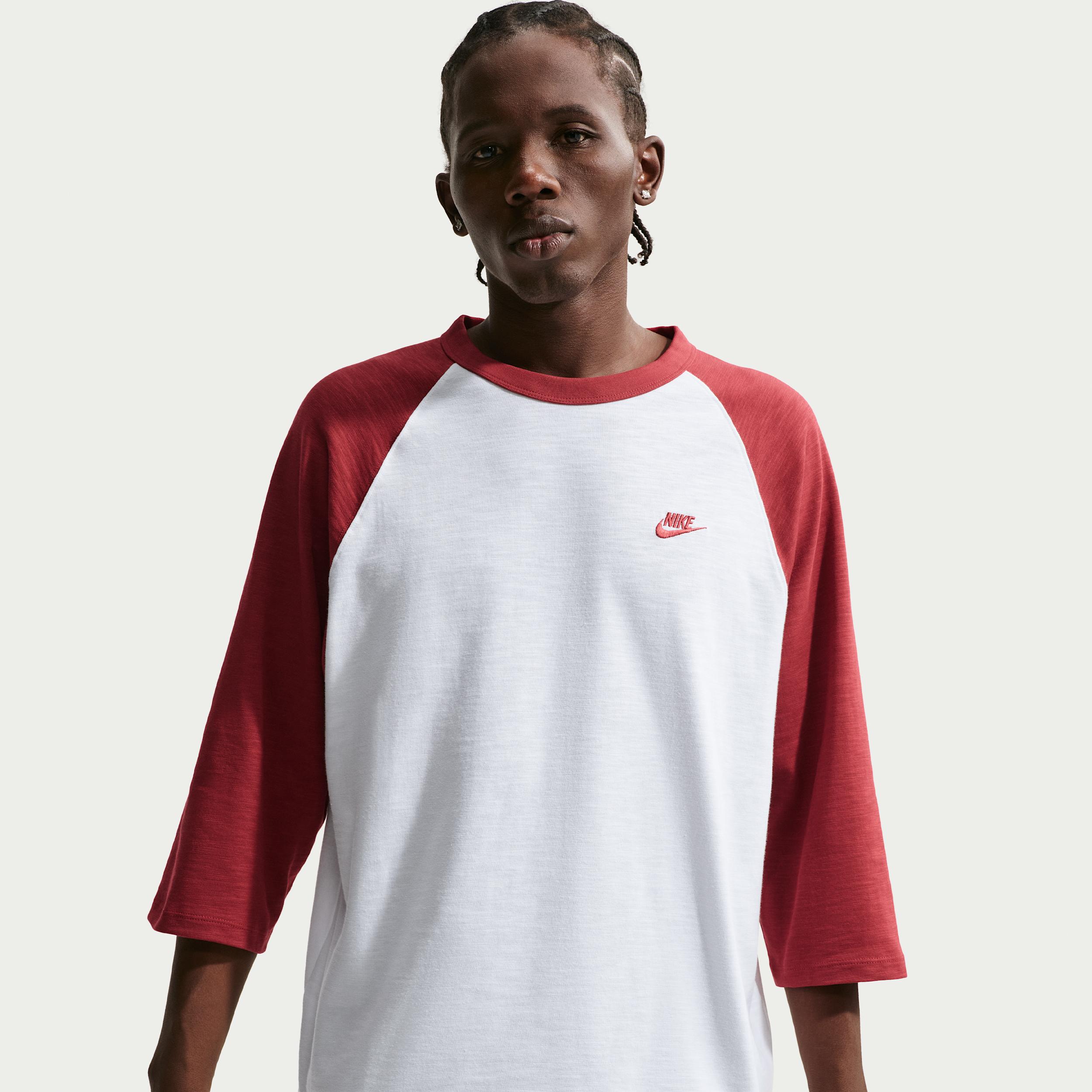 Men's Nike Sportswear Club 3/4-Sleeve Raglan Top by NIKE