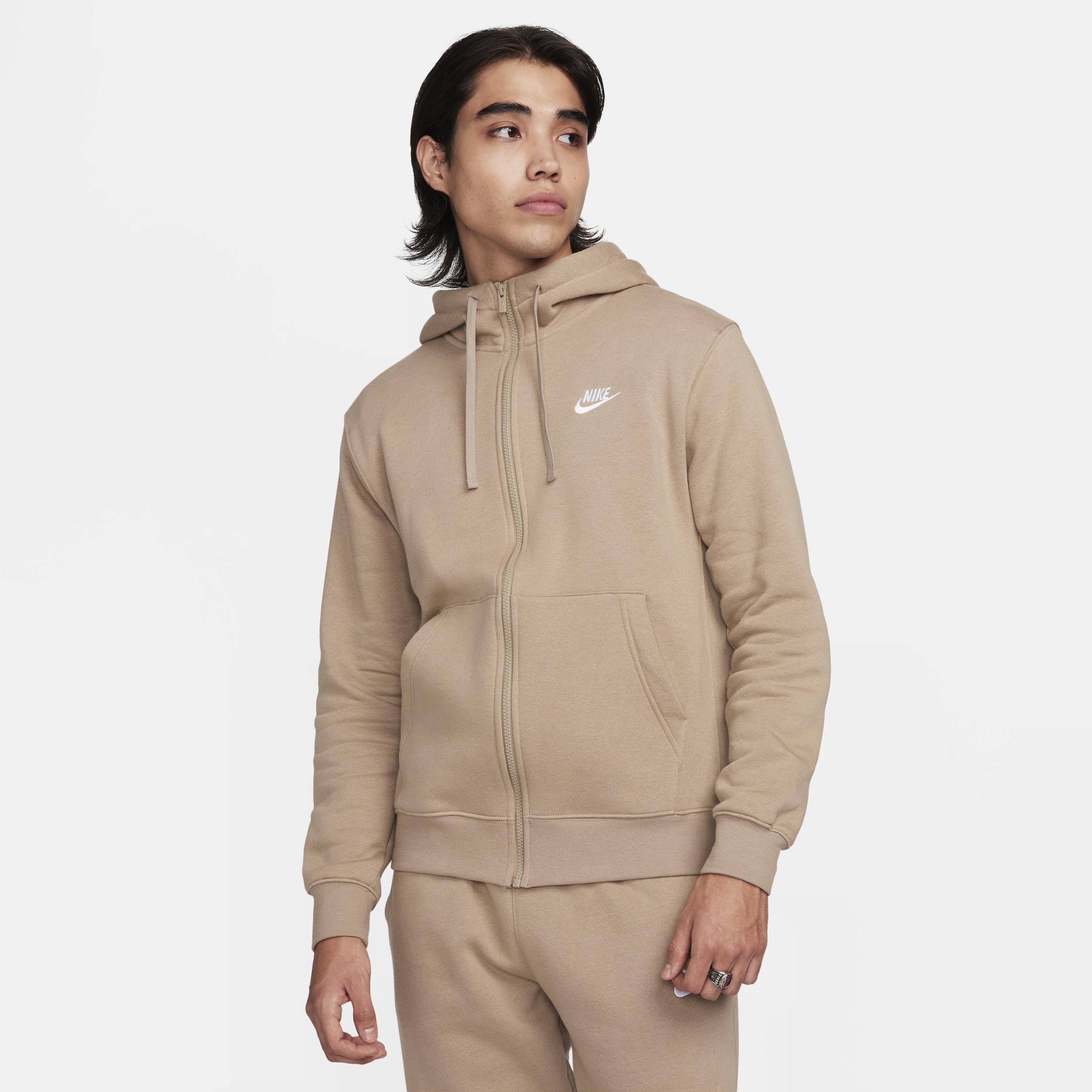 Men's Nike Sportswear Club Fleece Full-Zip Hoodie by NIKE