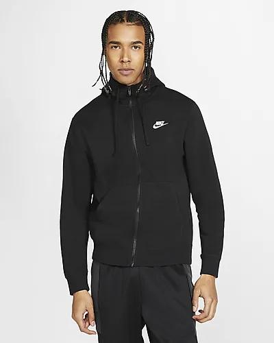 Men's Nike Sportswear Club Fleece Full-Zip Hoodie by NIKE