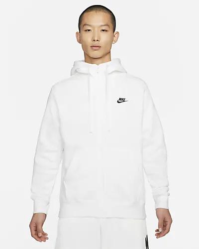 Men's Nike Sportswear Club Fleece Full-Zip Hoodie by NIKE