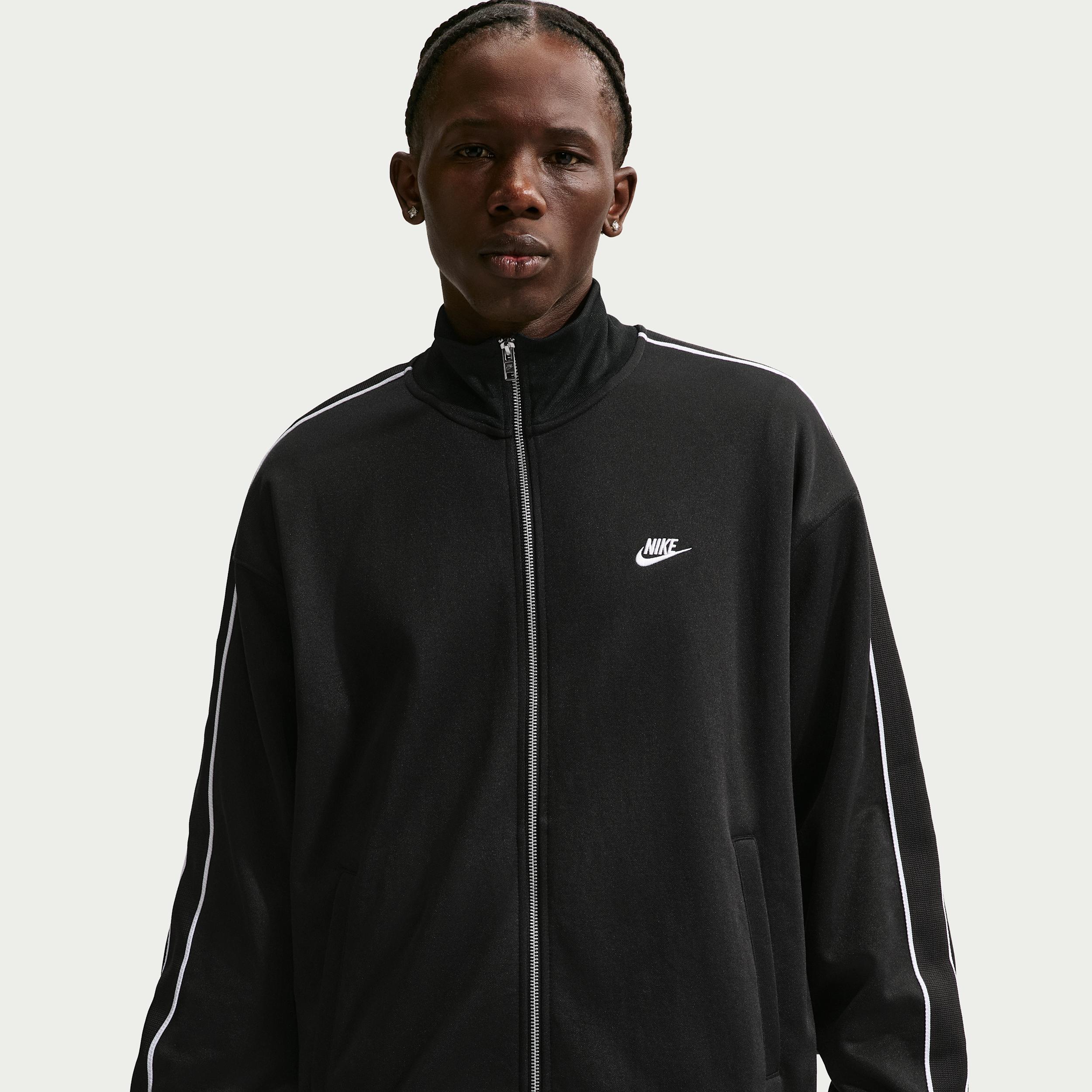 Men's Nike Sportswear Club Oversized Knit Track Jacket by NIKE