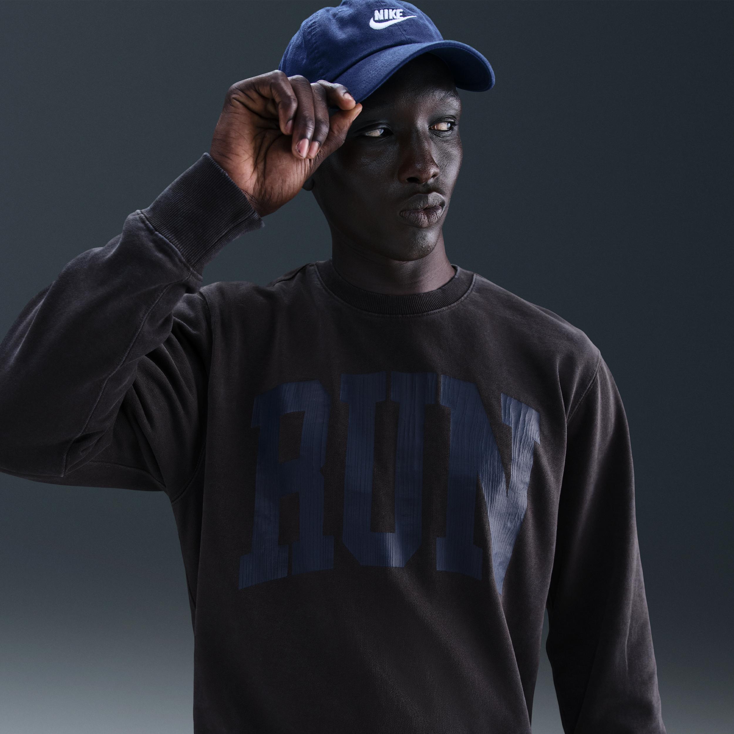 Men's Nike Sportswear French Terry Crew by NIKE