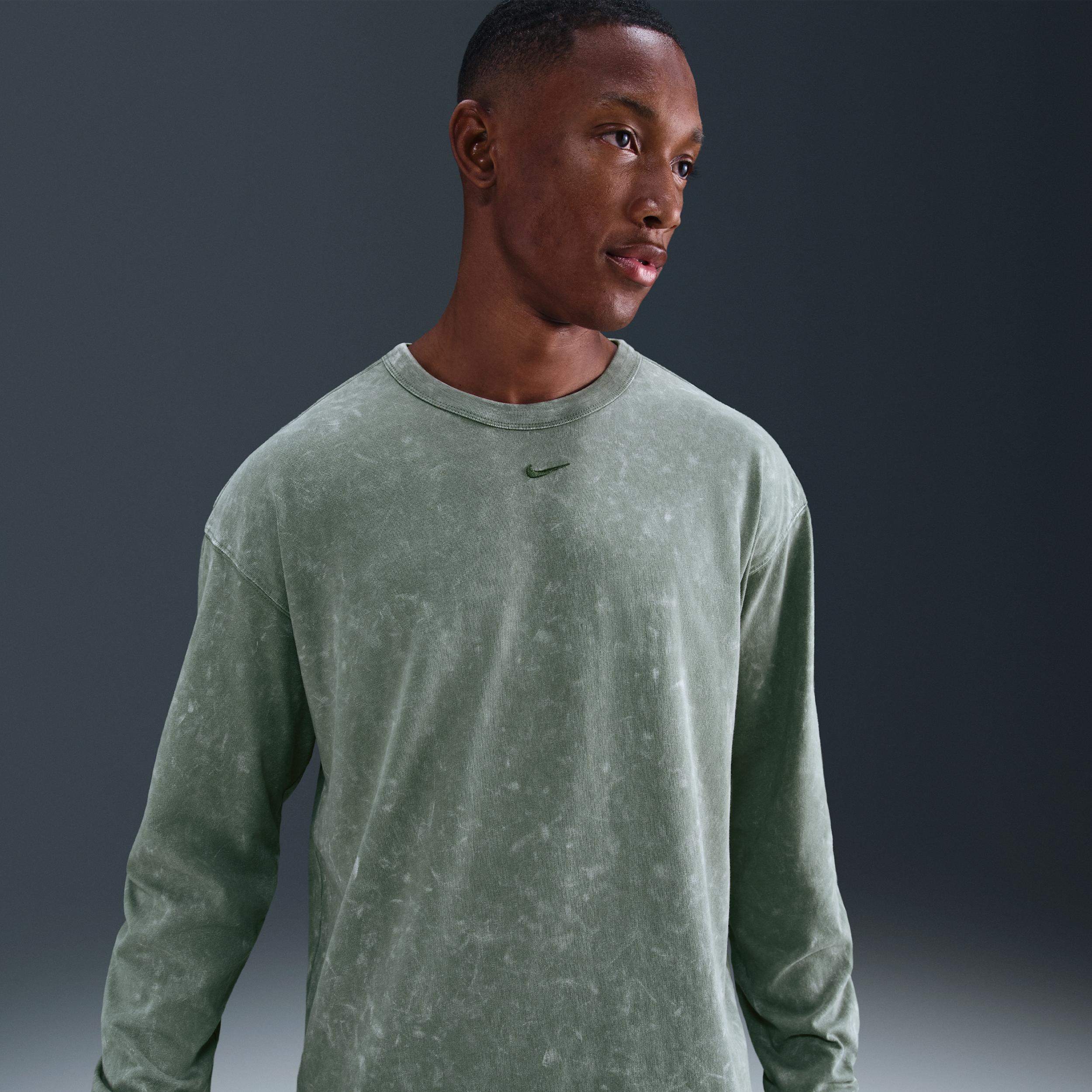 Men's Nike Sportswear Premium Essentials Long-Sleeve T-Shirt by NIKE