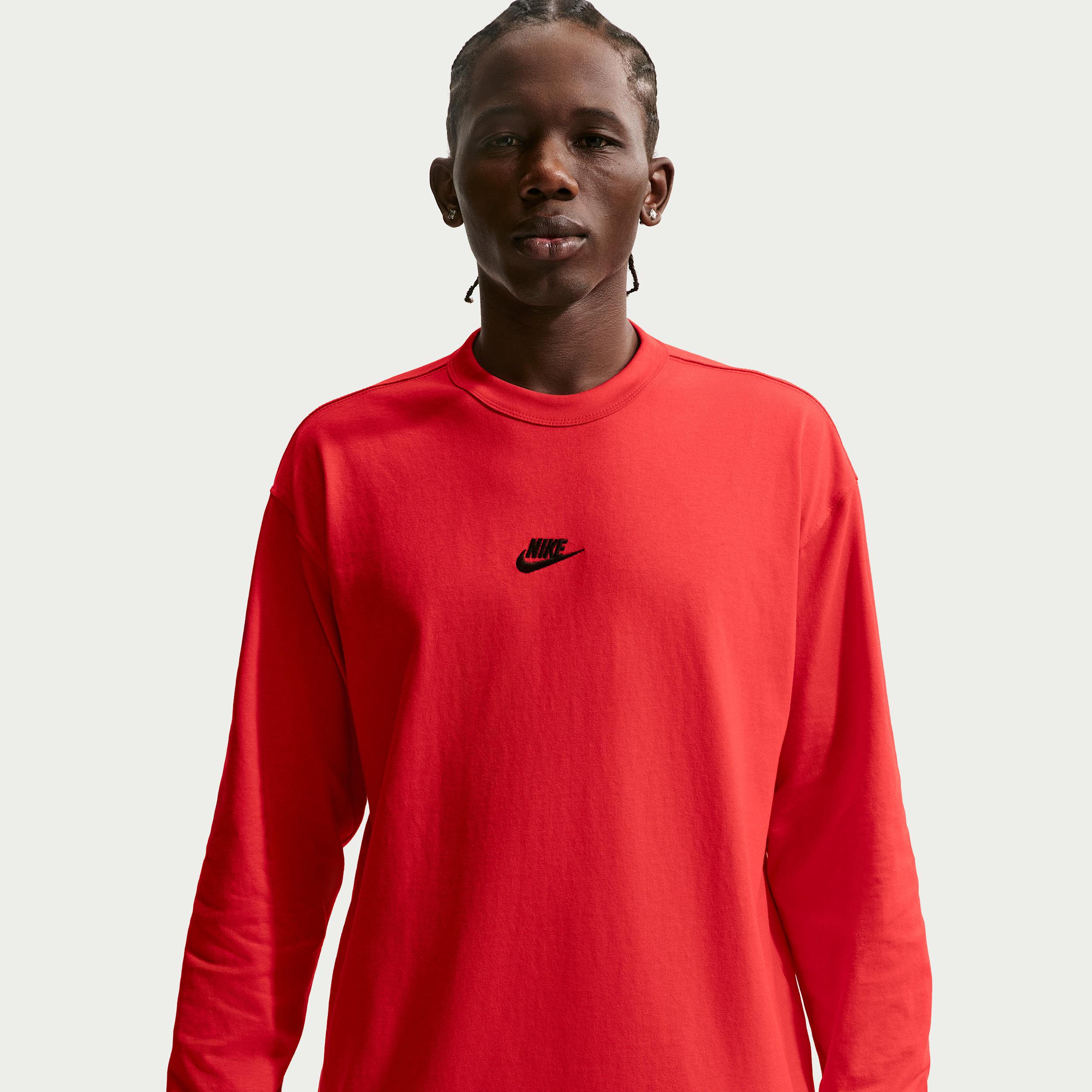 Men's Nike Sportswear Premium Essentials Long-Sleeve T-Shirt by NIKE