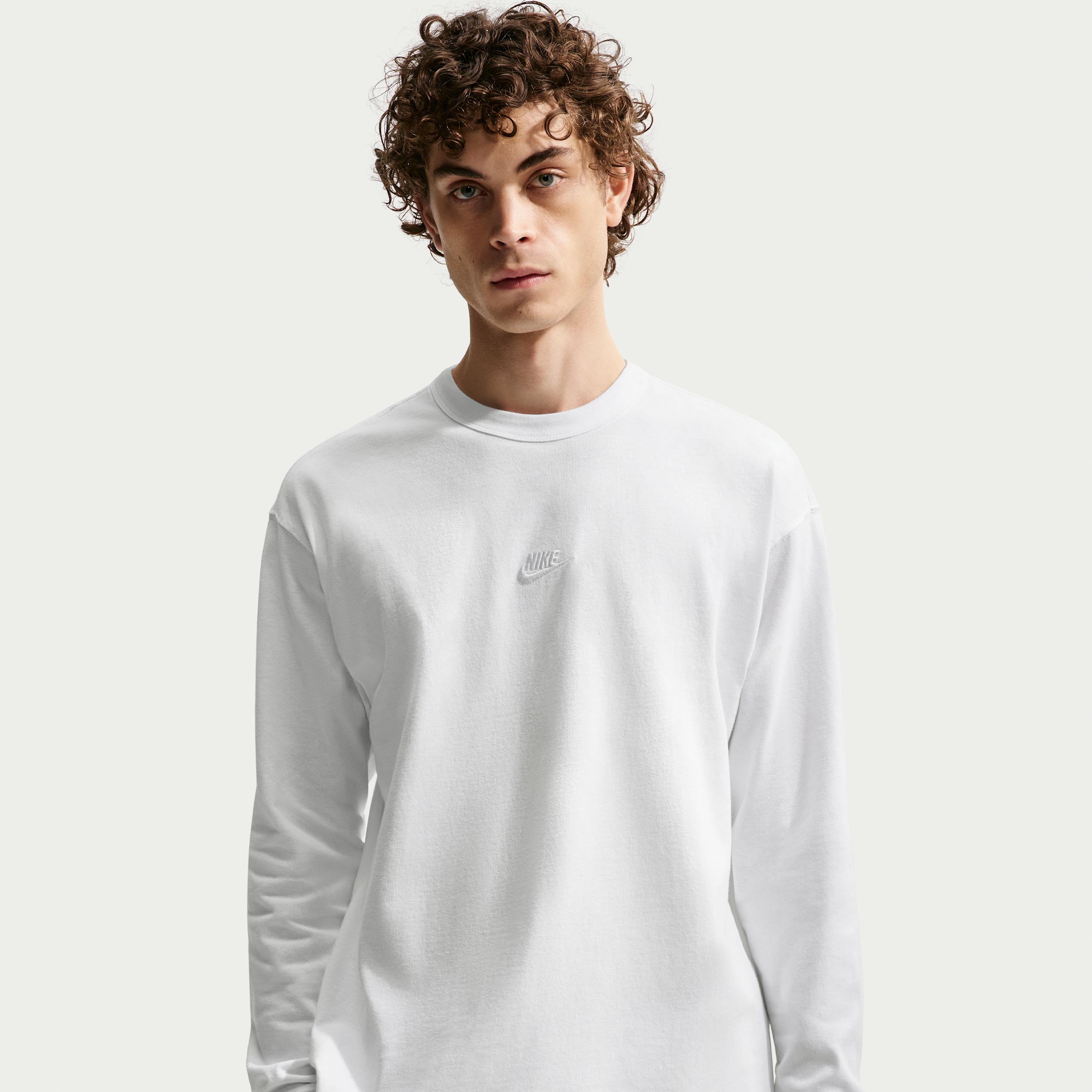 Men's Nike Sportswear Premium Essentials Long-Sleeve T-Shirt by NIKE