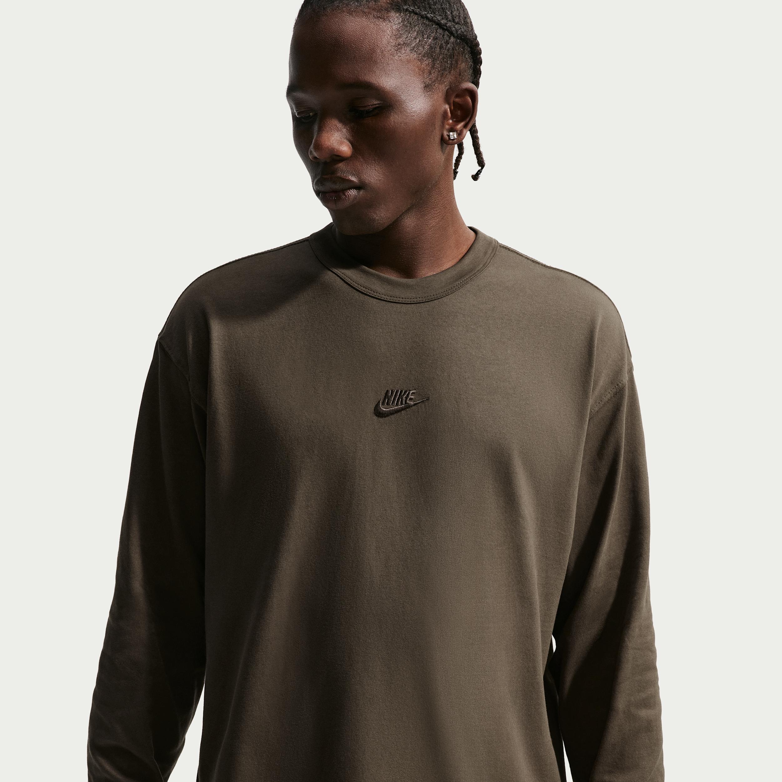 Men's Nike Sportswear Premium Essentials Long-Sleeve T-Shirt by NIKE