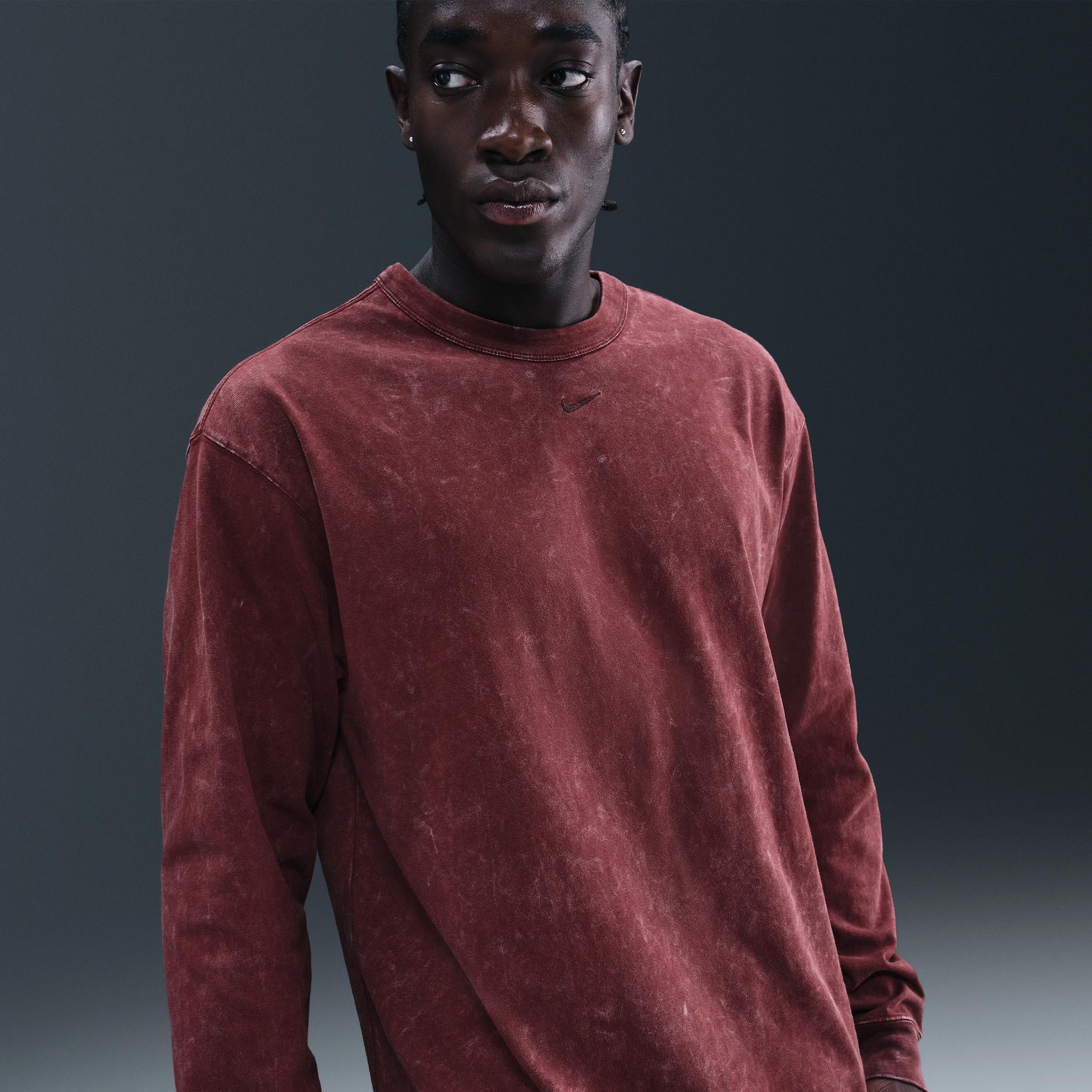 Men's Nike Sportswear Premium Essentials Long-Sleeve T-Shirt by NIKE