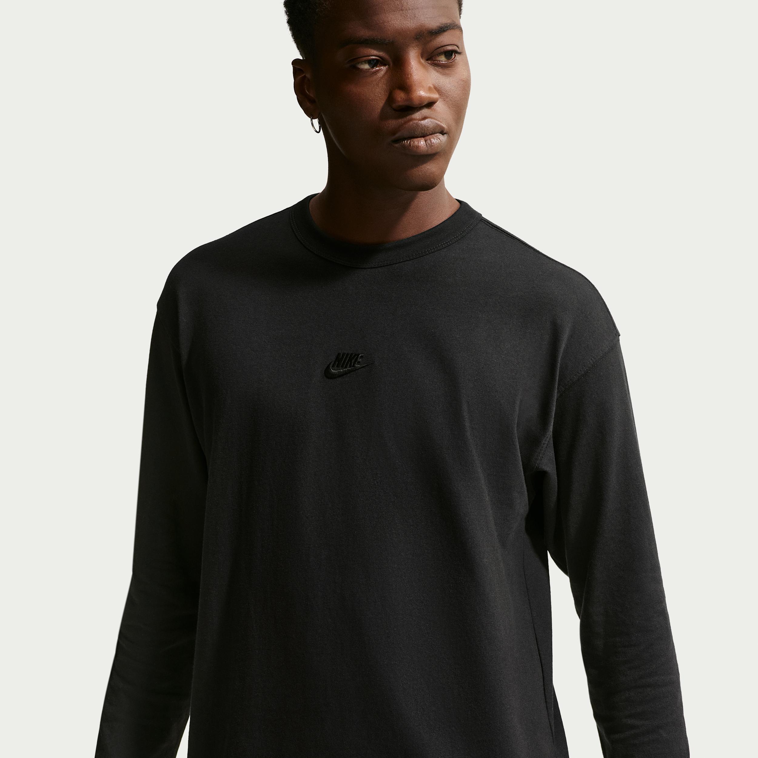 Men's Nike Sportswear Premium Essentials Long-Sleeve T-Shirt by NIKE