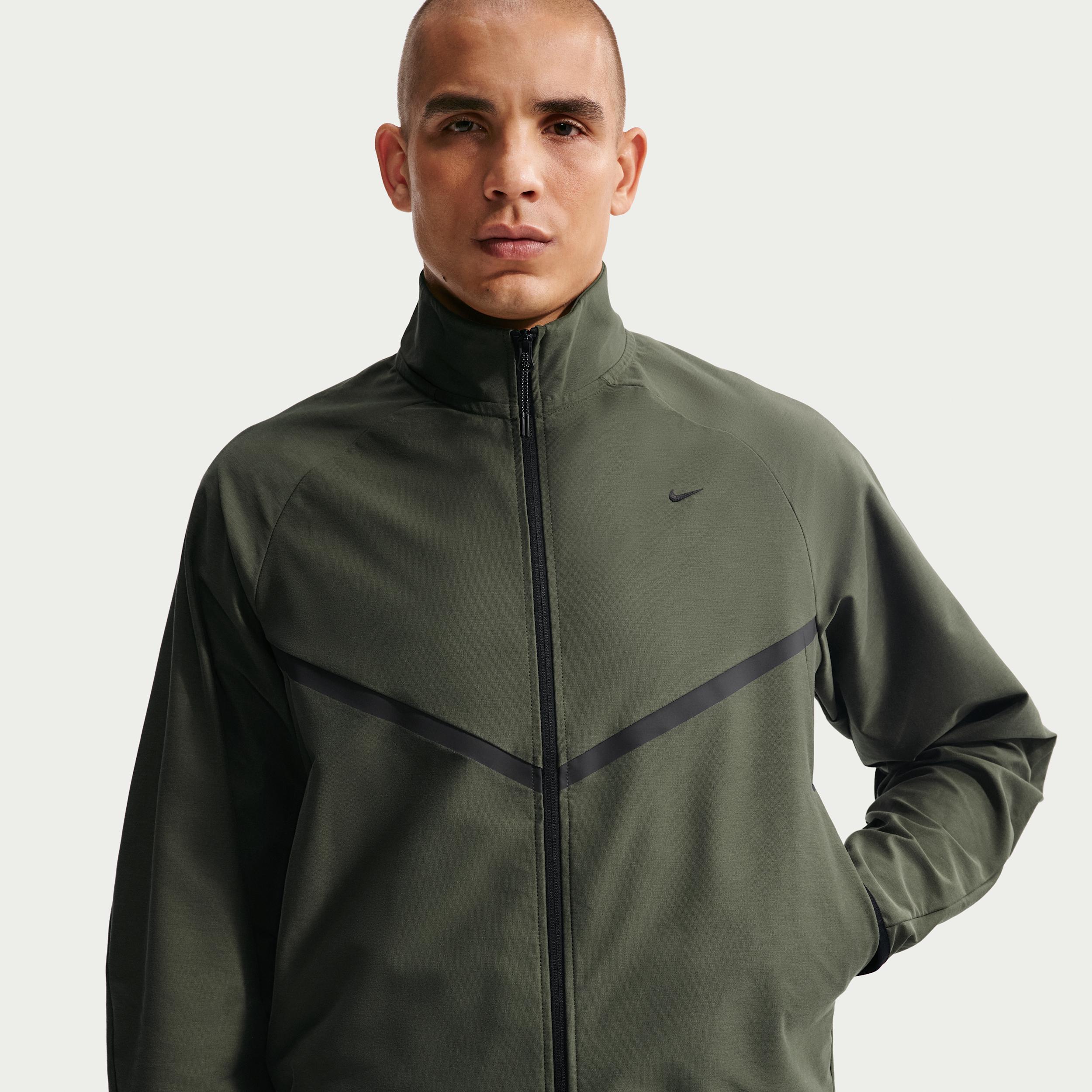 Men's Nike Sportswear Tech Dri-FIT Shori Knit Track Jacket by NIKE