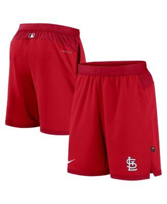 Men's Red St. Louis Cardinals Authentic Collection Flex Vent Performance Shorts by NIKE