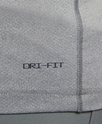Men's Relaxed-Fit Dri-FIT Short-Sleeve Fitness T-Shirt by NIKE