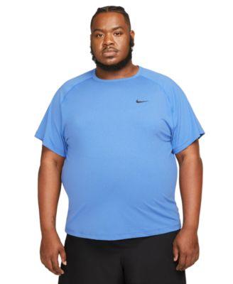Men's Relaxed-Fit Dri-FIT Short-Sleeve Fitness T-Shirt by NIKE