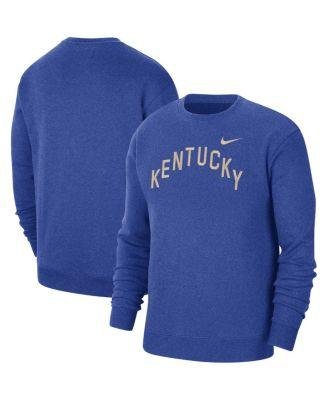 Men's Royal Kentucky Wildcats Campus Pullover Sweatshirt by NIKE