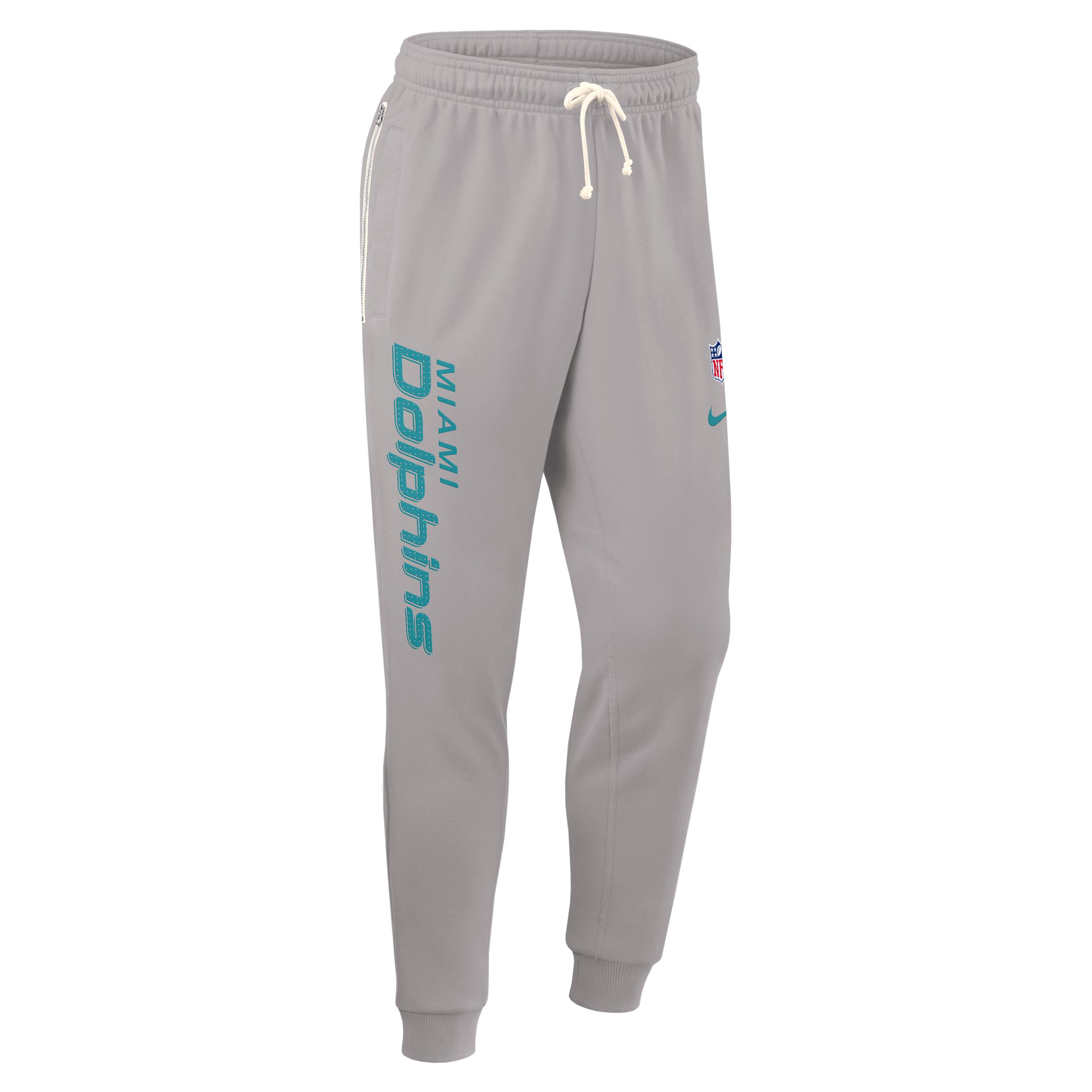 Miami Dolphins Ground Game Sideline Nike Men's Dri-FIT NFL Taper Pants by NIKE