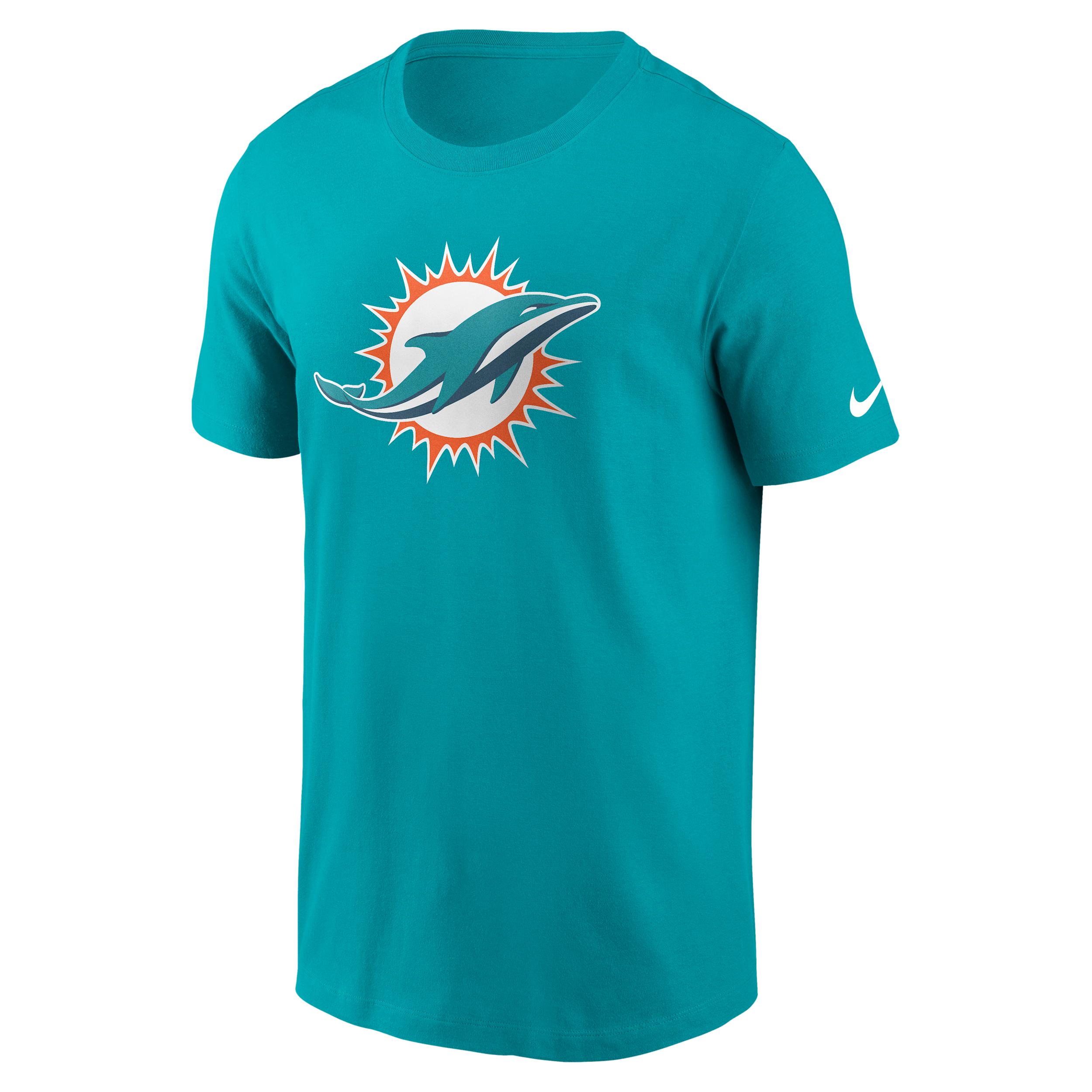 Miami Dolphins Logo Essential Nike Men's NFL T-Shirt by NIKE
