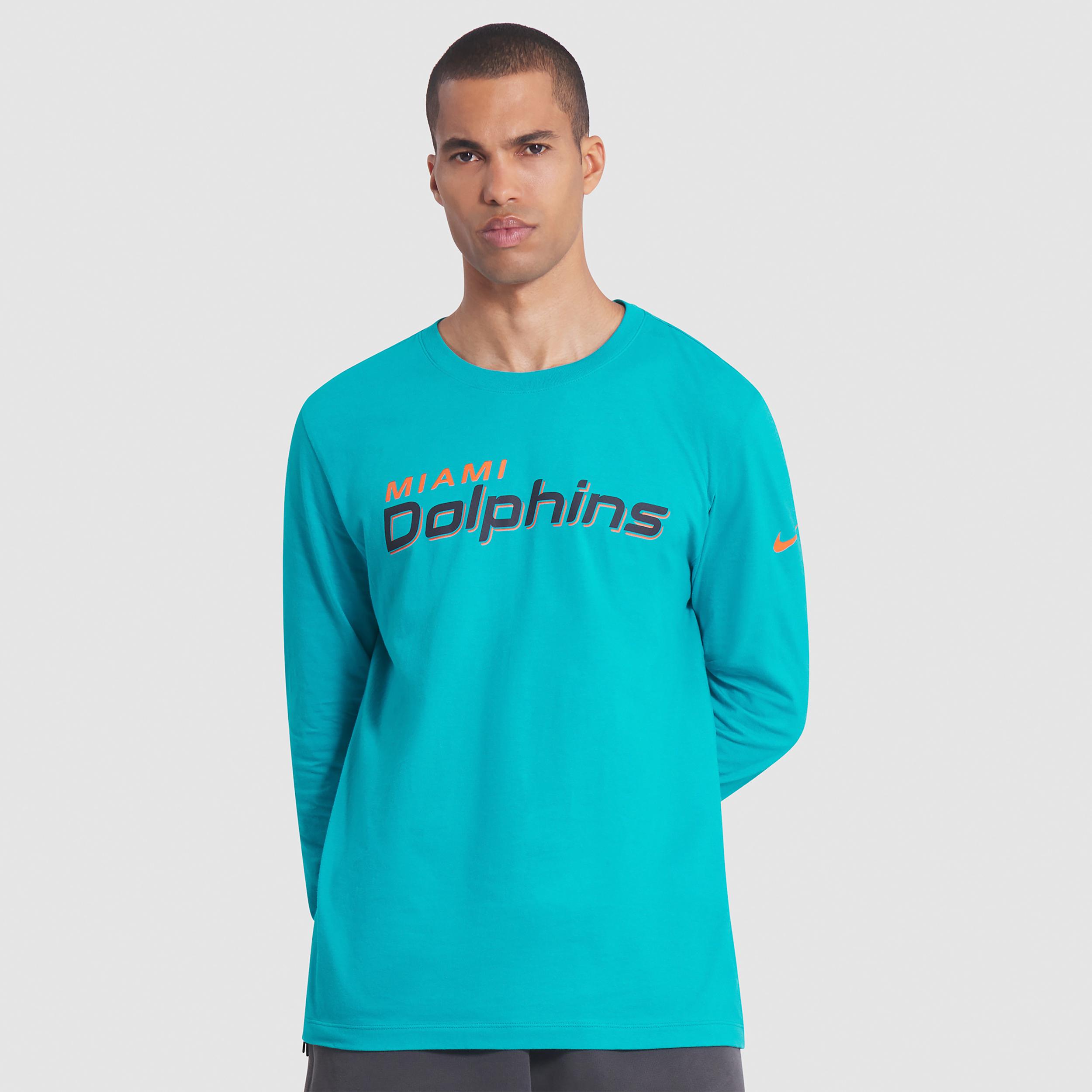 Miami Dolphins Rivalries Collection Essential Nike Men's NFL Long-Sleeve T-Shirt by NIKE