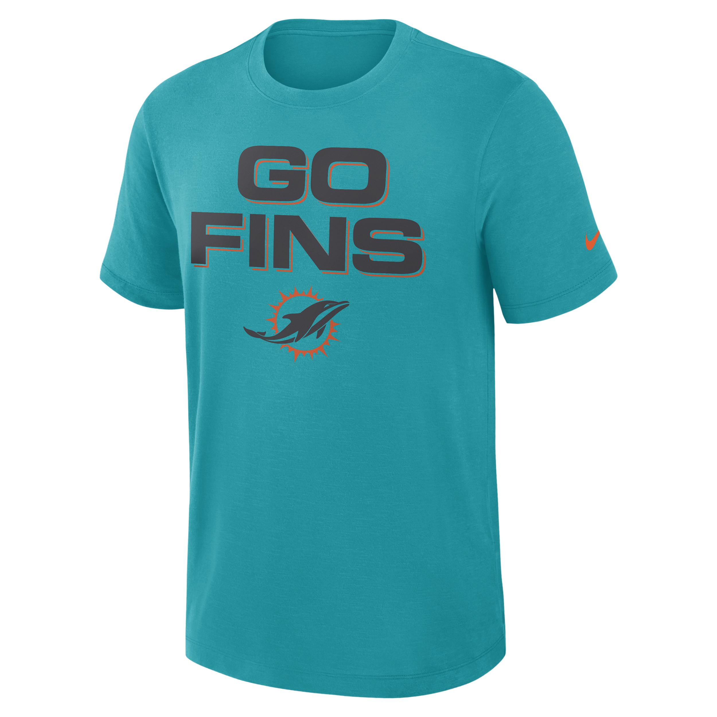 Miami Dolphins Rivalries Collection Slub Nike Men's Dri-FIT NFL T-Shirt by NIKE
