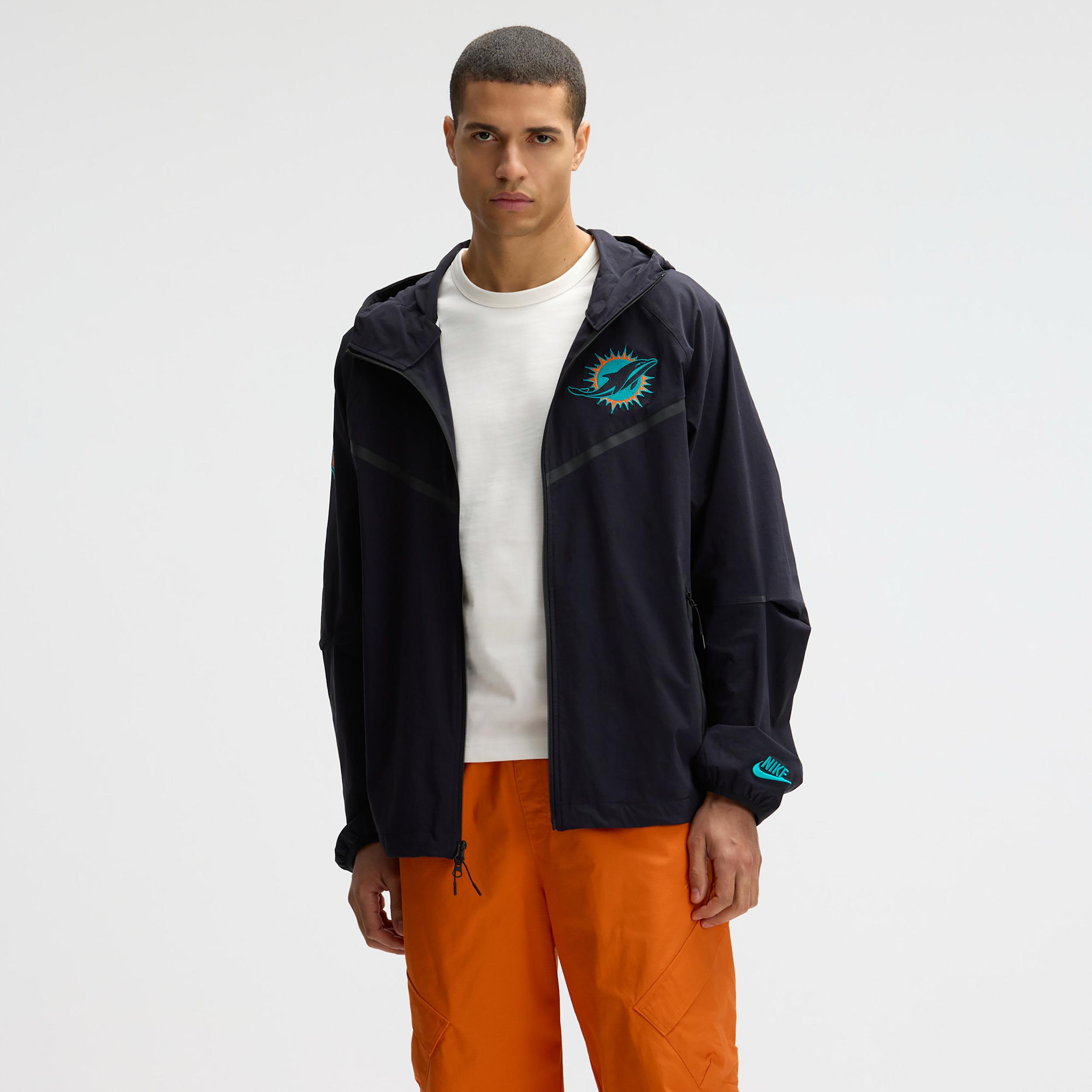 Miami Dolphins Rivalries Collection Tech Nike Men's NFL Full-Zip Jacket by NIKE