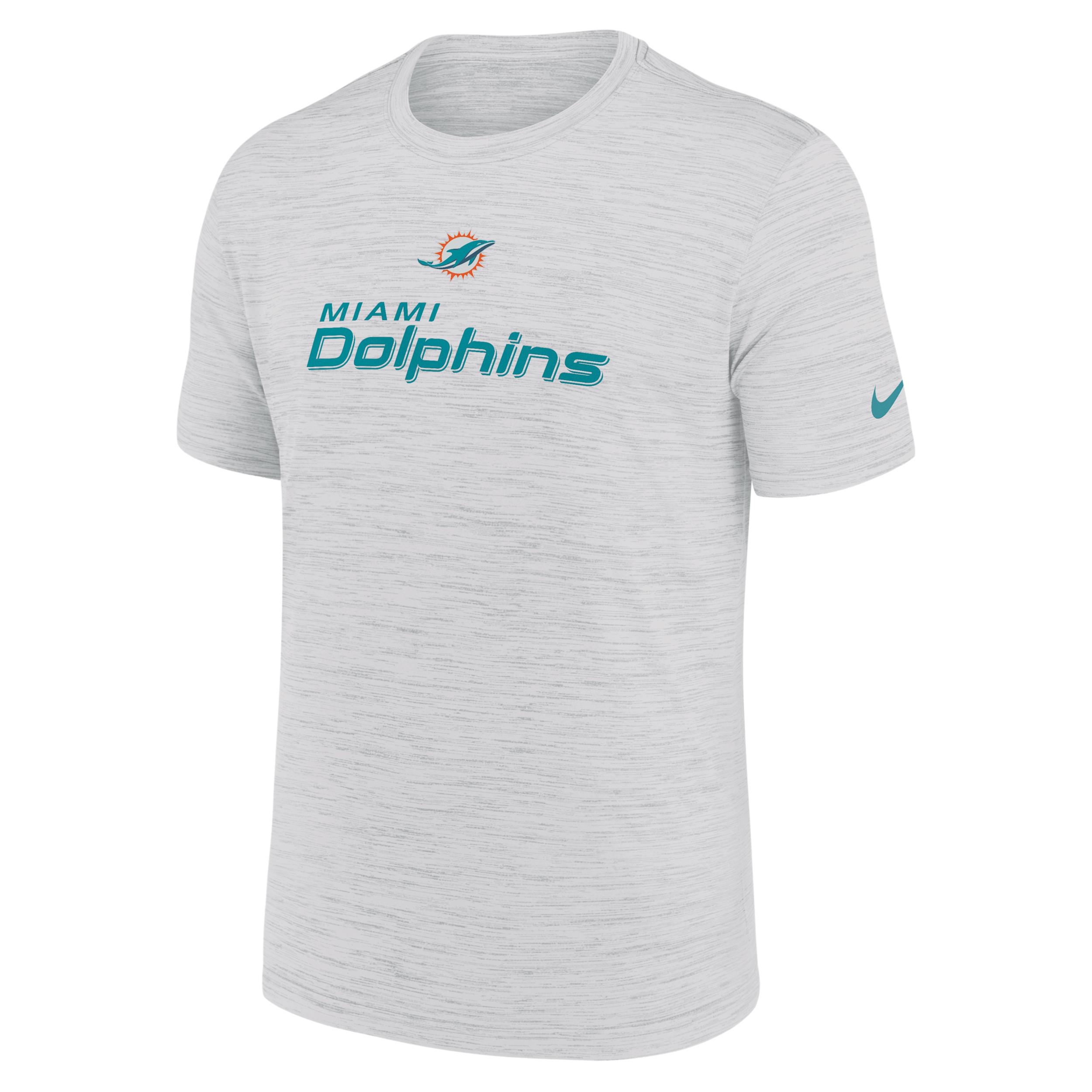 Miami Dolphins Velocity Nike Men's Dri-FIT NFL T-Shirt by NIKE