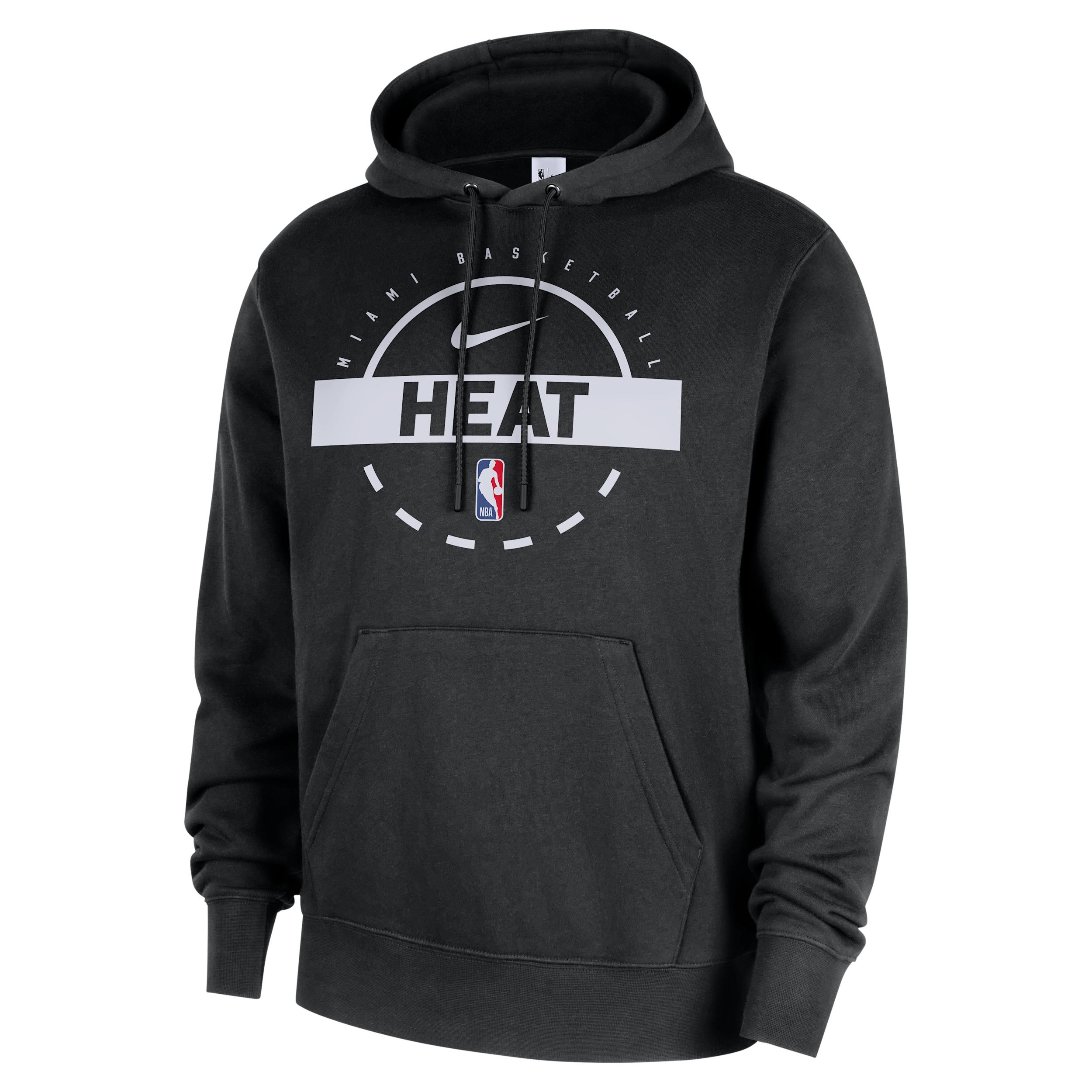 Miami Heat Club Nike Men's NBA Practice Pullover Hoodie by NIKE