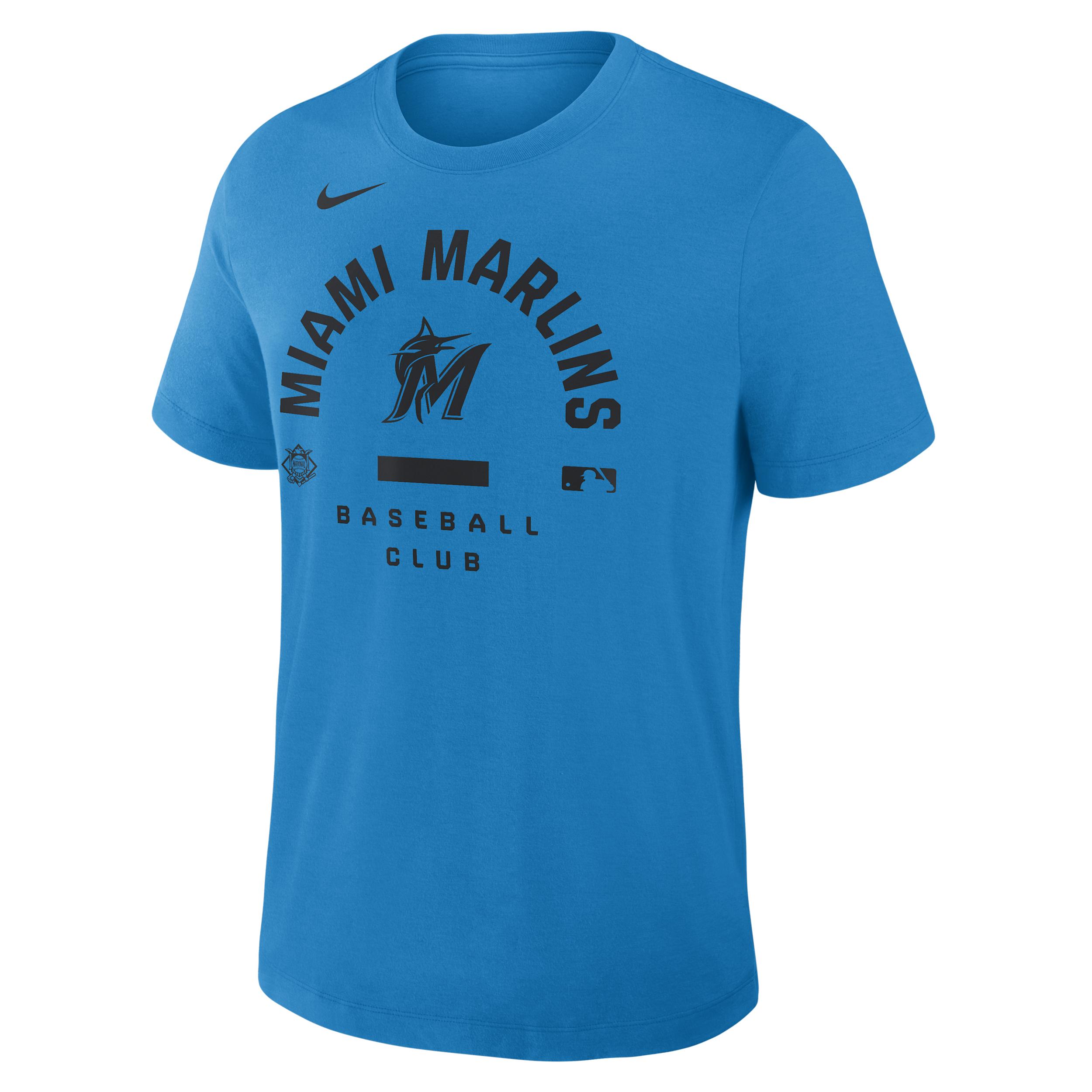 Miami Marlins Authentic Collection Early Work Nike Men's Dri-FIT MLB T-Shirt by NIKE