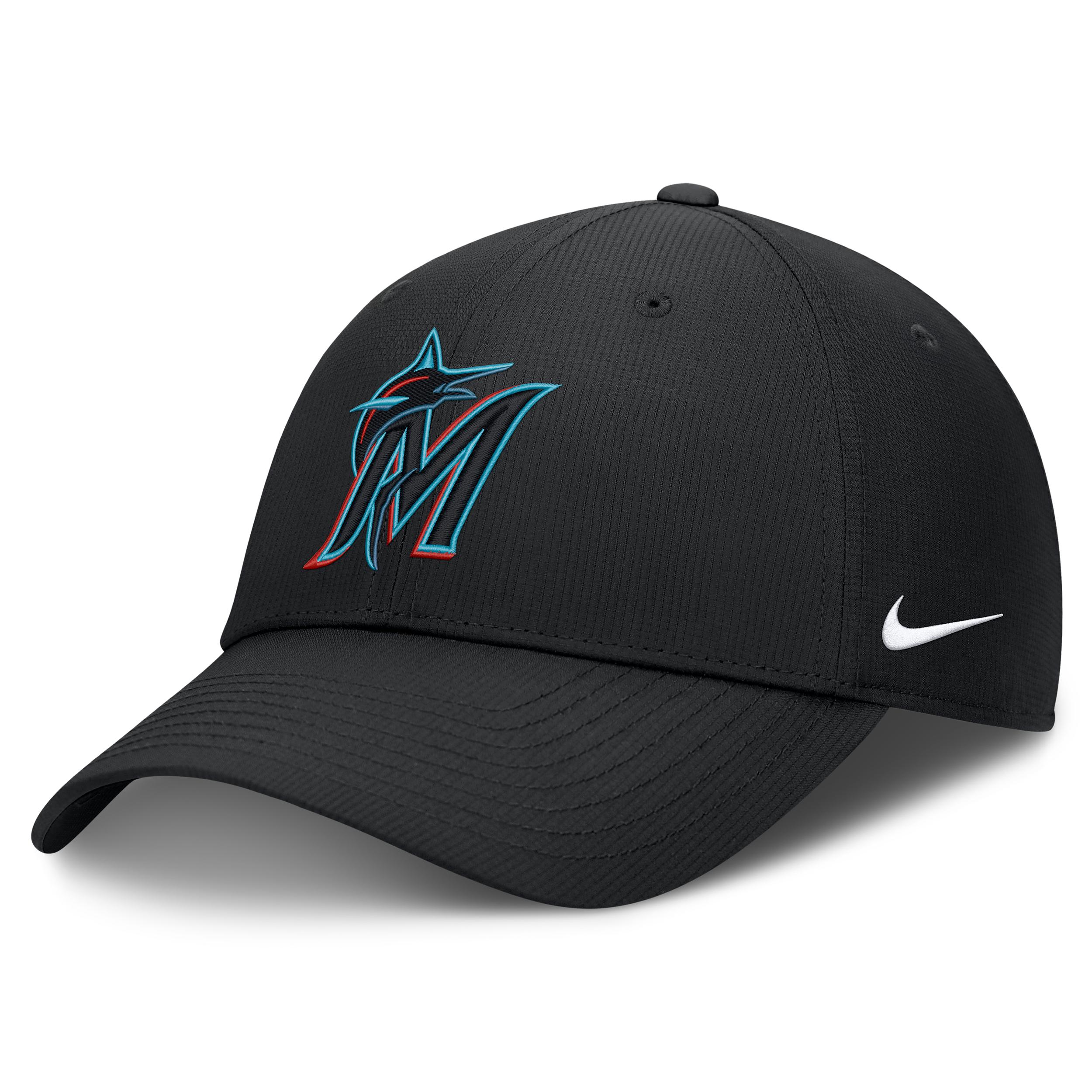 Miami Marlins Club Nike Men's Dri-FIT MLB Adjustable Hat by NIKE