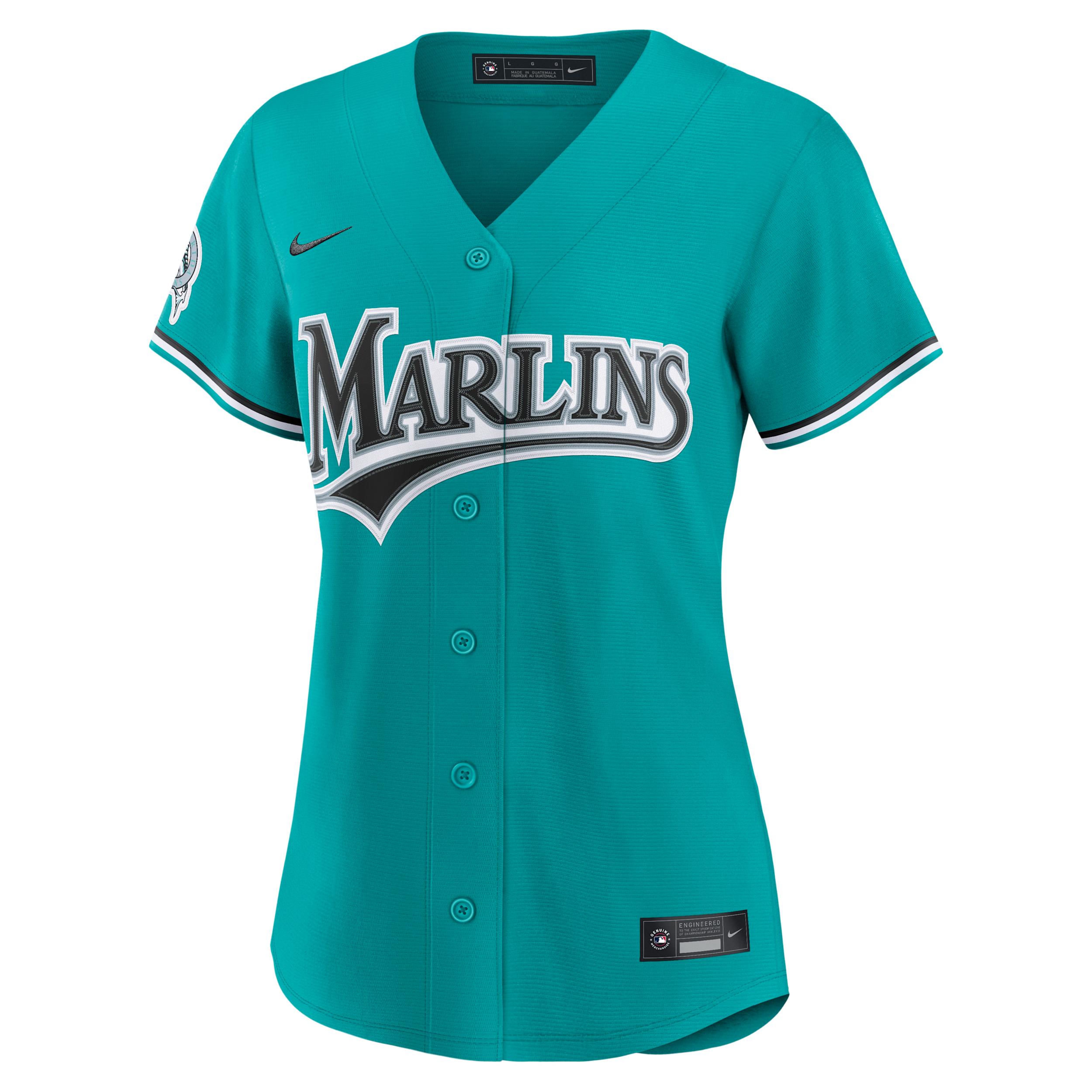 Miami Marlins Nike Women's MLB Stadium Jersey by NIKE