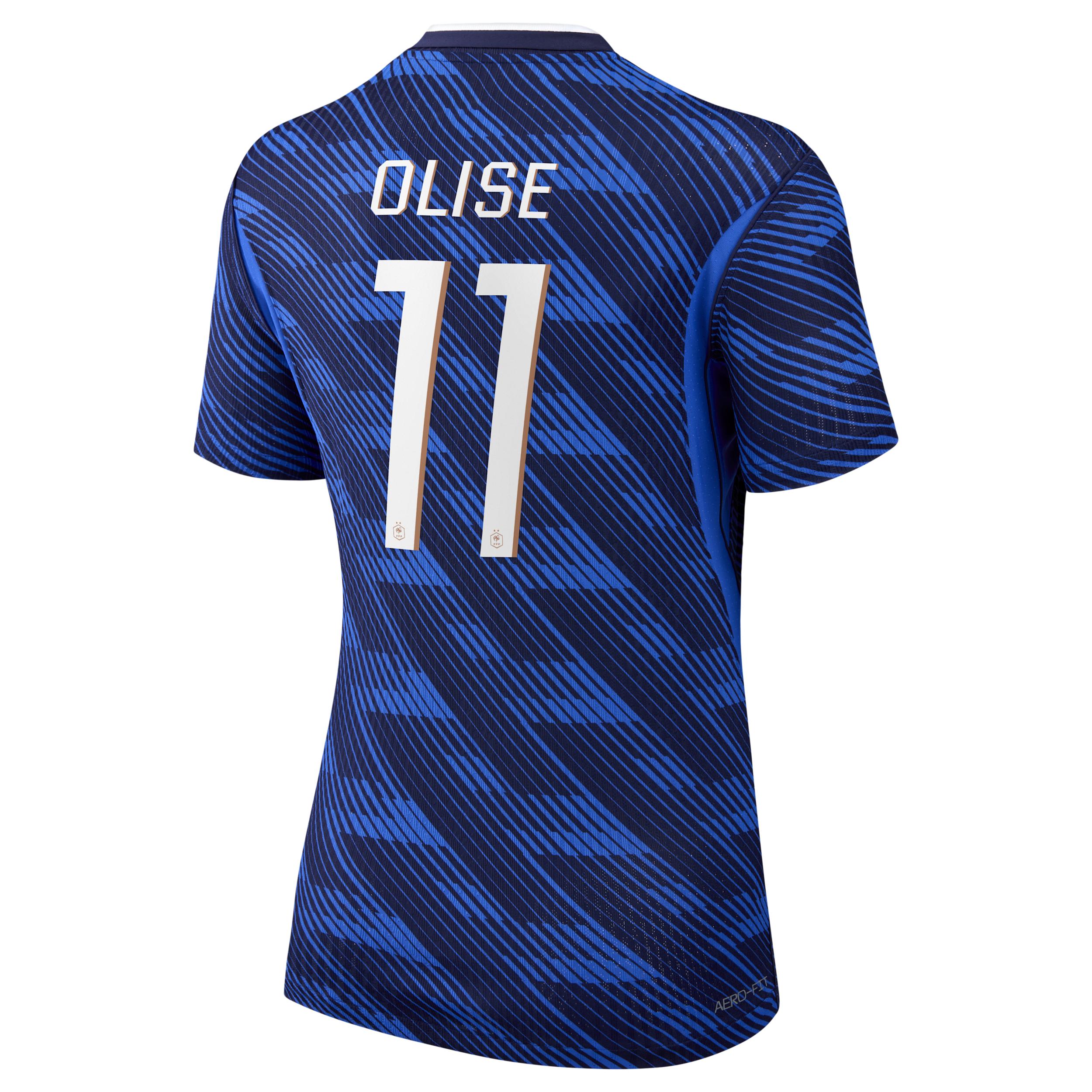 Michael Olise France National Team 2026 Match Home Nike Women's Dri-FIT ADV Soccer Jersey by NIKE