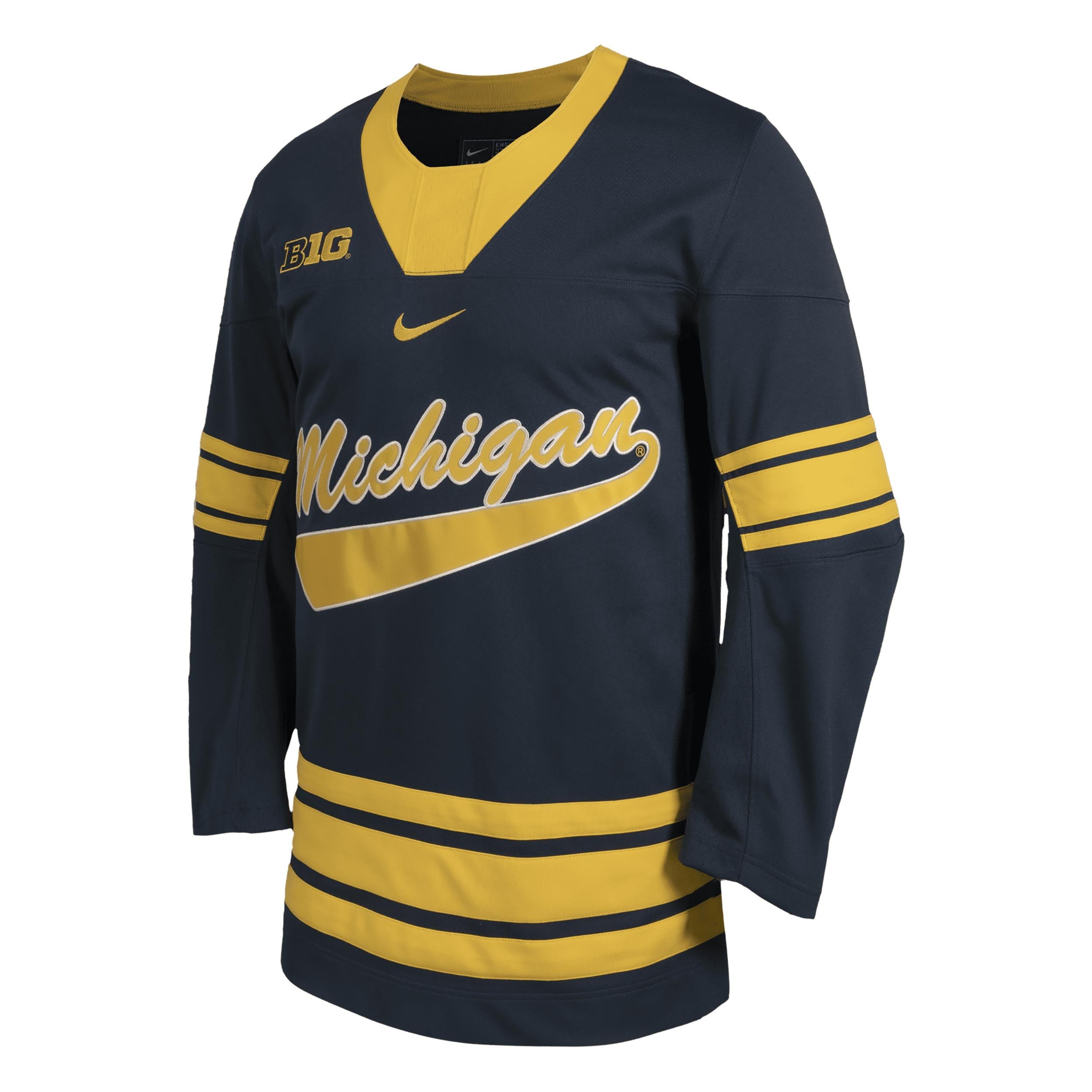 Michigan Nike Unisex College Hockey Jersey by NIKE