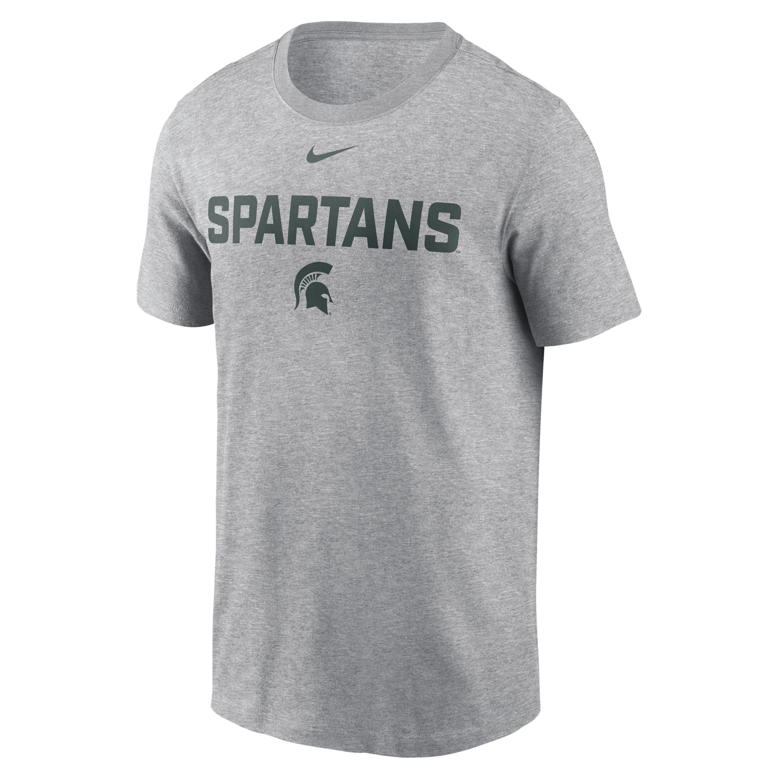 Michigan State Campus 2-Hit Nike Men's College T-Shirt by NIKE
