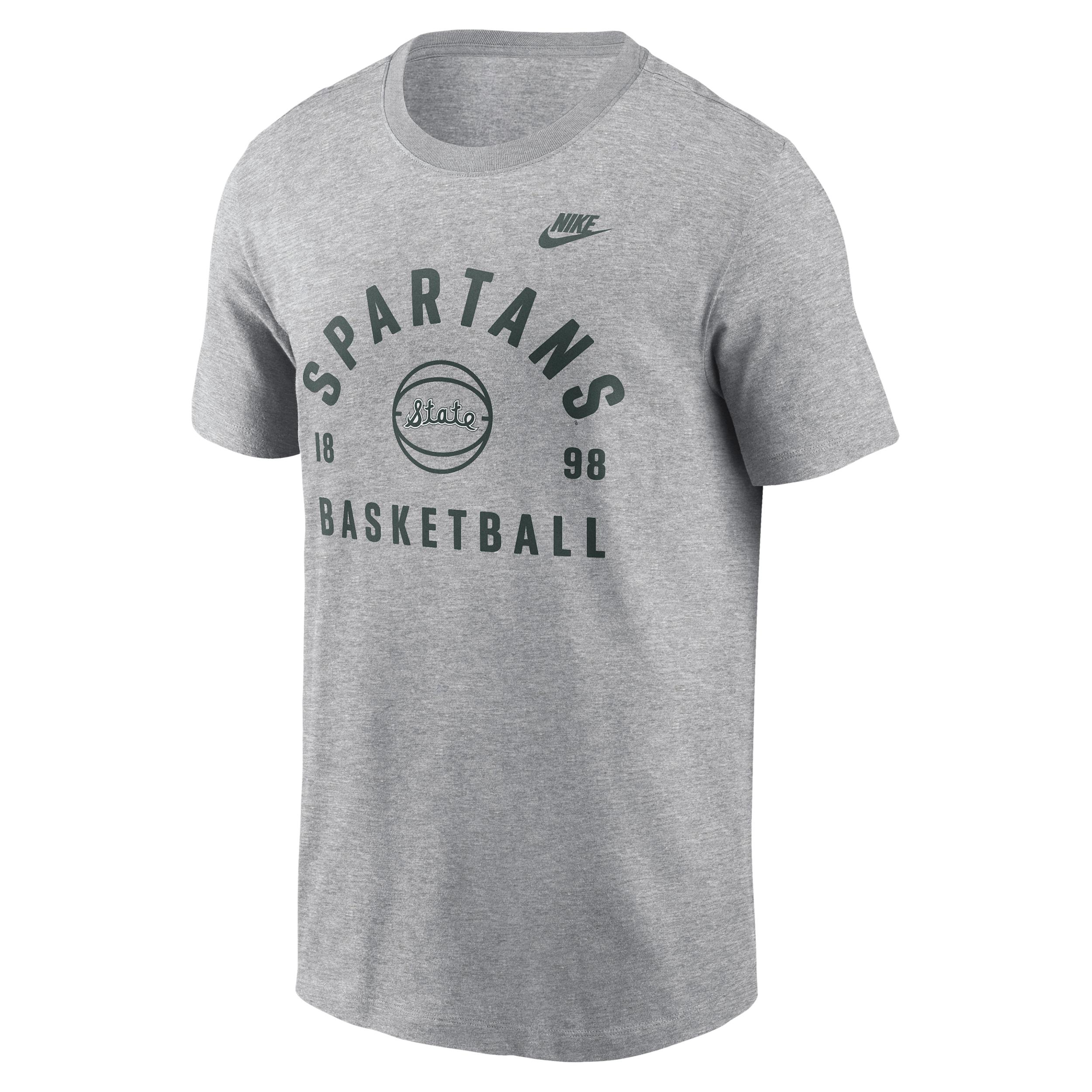 Michigan State Legacy Basketball Arch Nike Men's College T-Shirt by NIKE