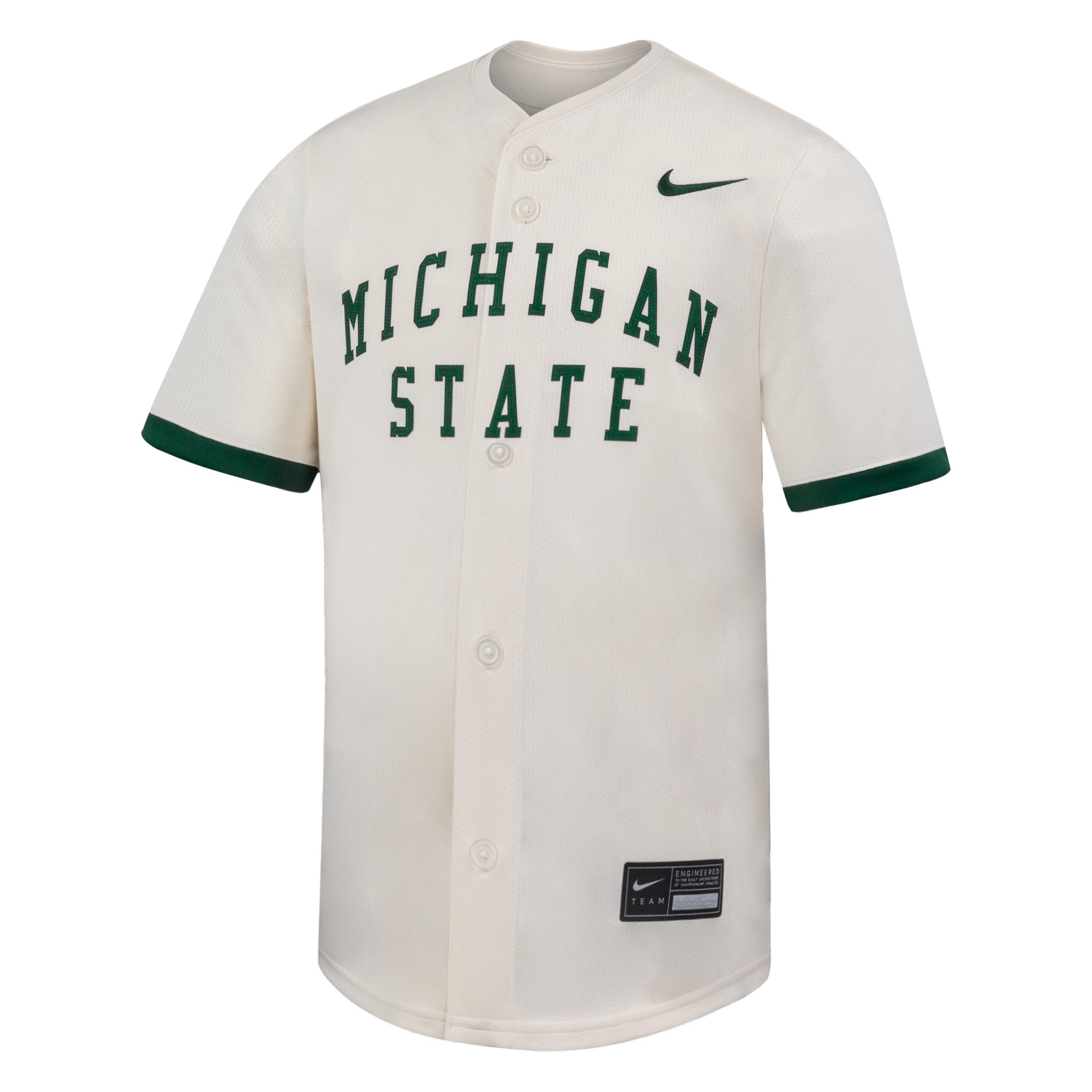 Michigan State Nike Men's Dri-FIT College Limited Baseball Jersey by NIKE