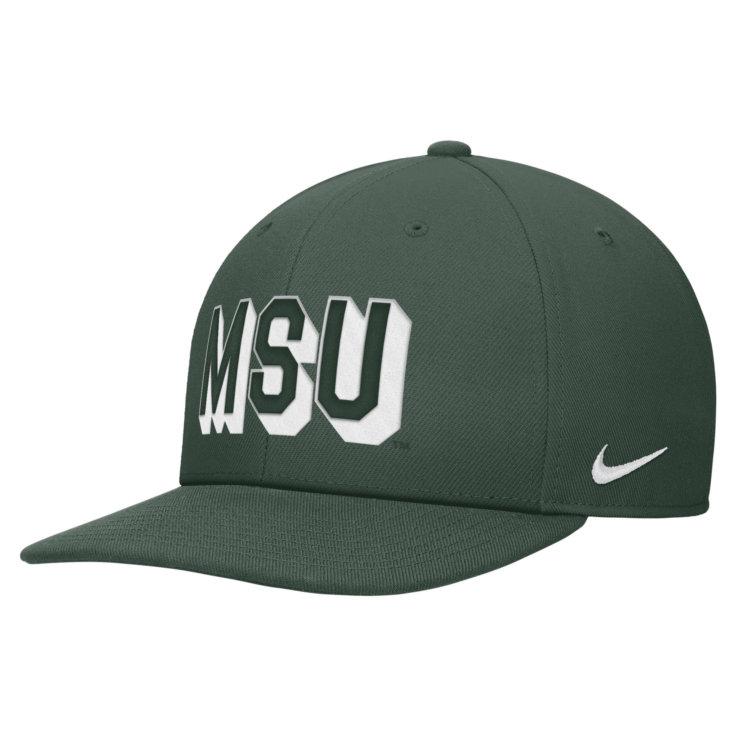 Michigan State Nike Unisex College Snapback Hat by NIKE