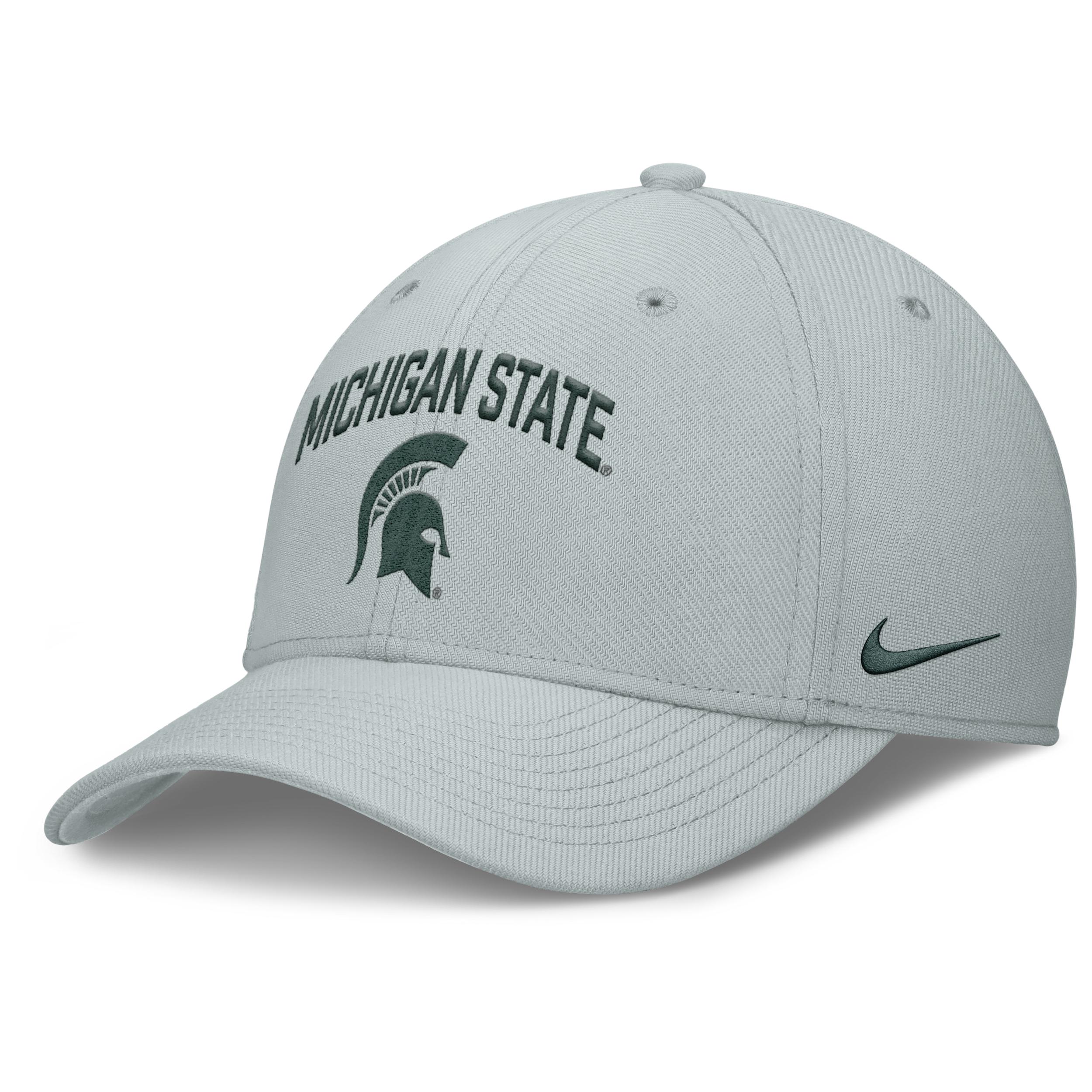 Michigan State On-Field Rise Swoosh Nike Men's Dri-FIT College Hat by NIKE