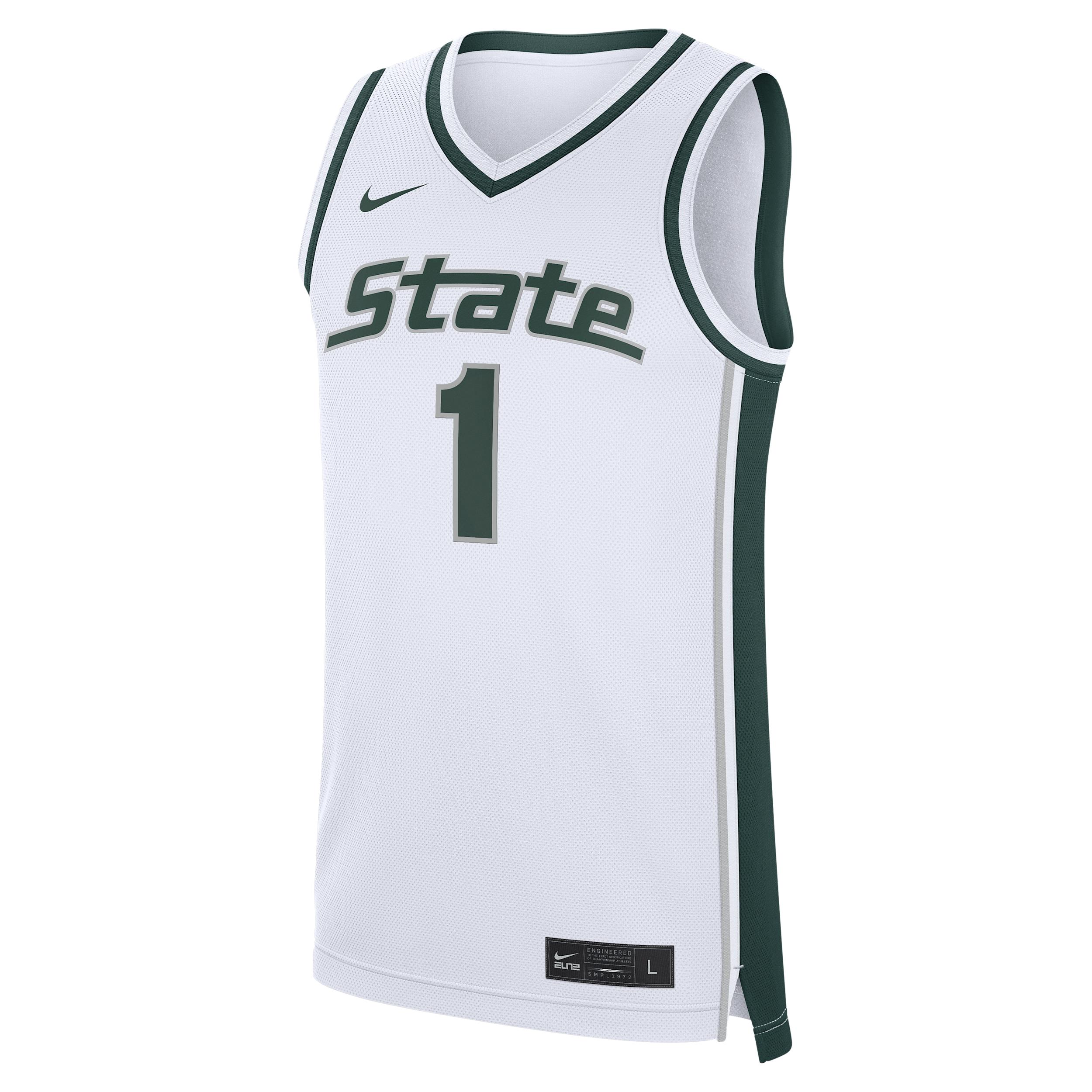 Michigan State Replica Nike Men's College Basketball Jersey by NIKE