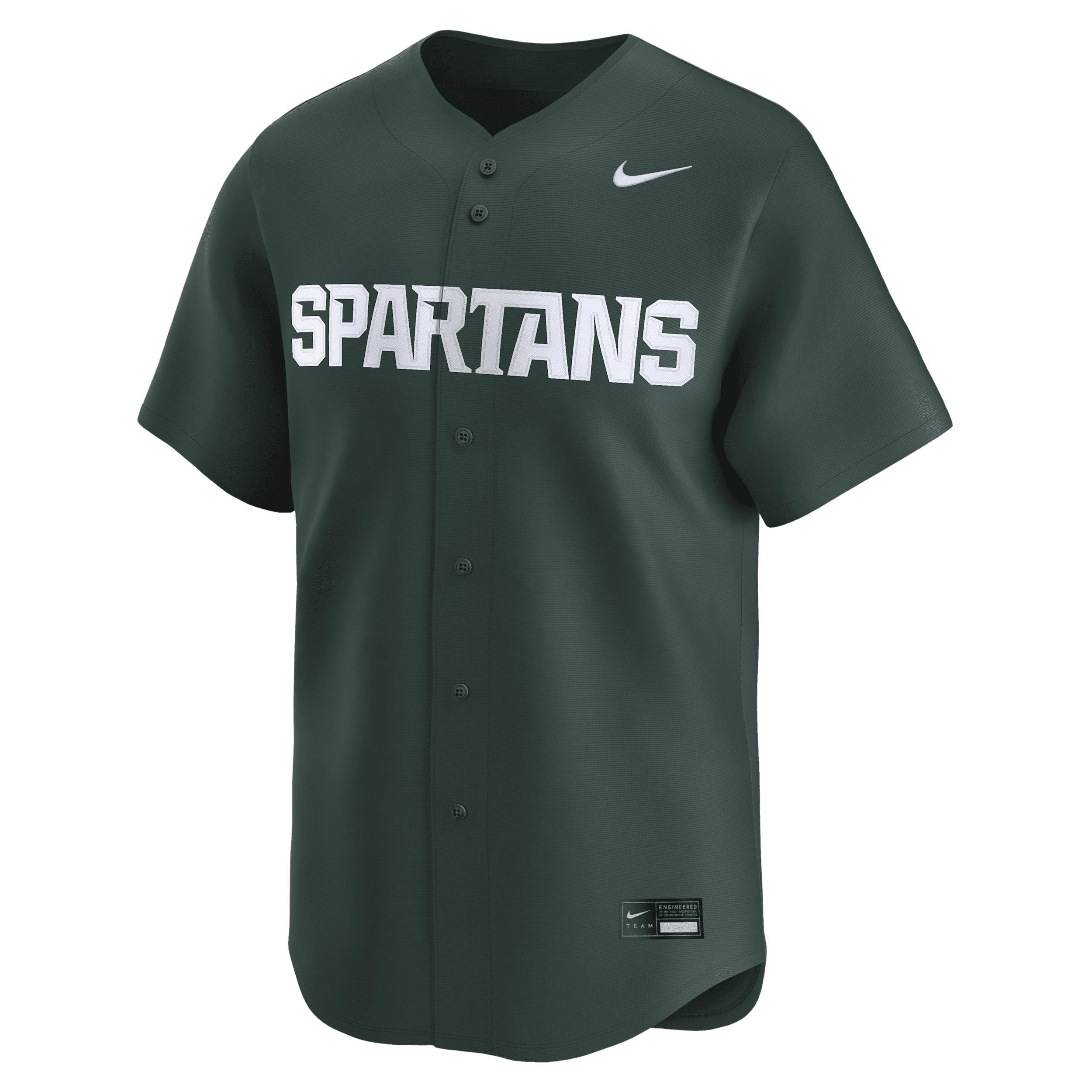Michigan State Spartans Nike Men's College Limited Baseball Jersey by NIKE