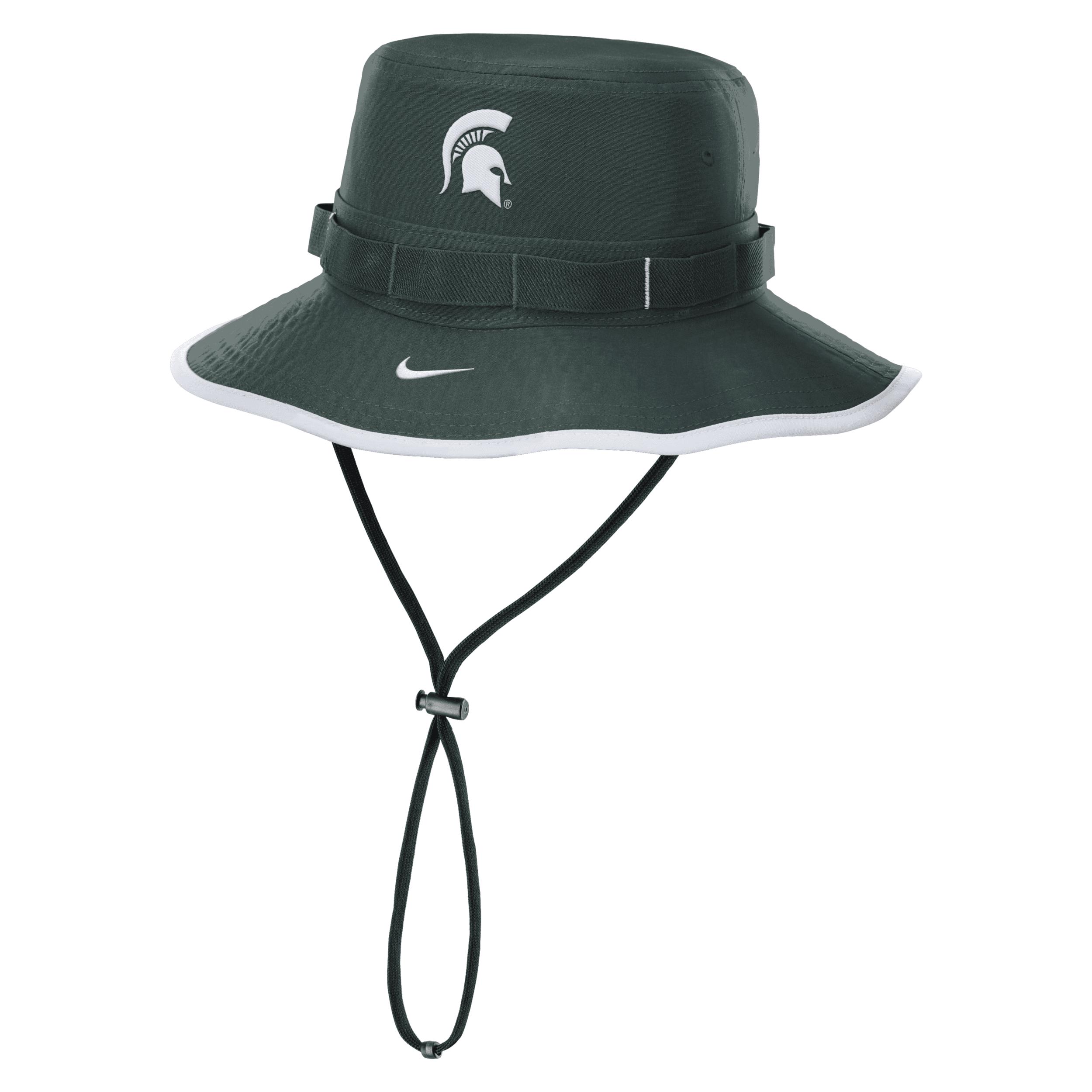 Michigan State Spartans On-Field Apex Boonie Nike Unisex Dri-FIT College Bucket Hat by NIKE