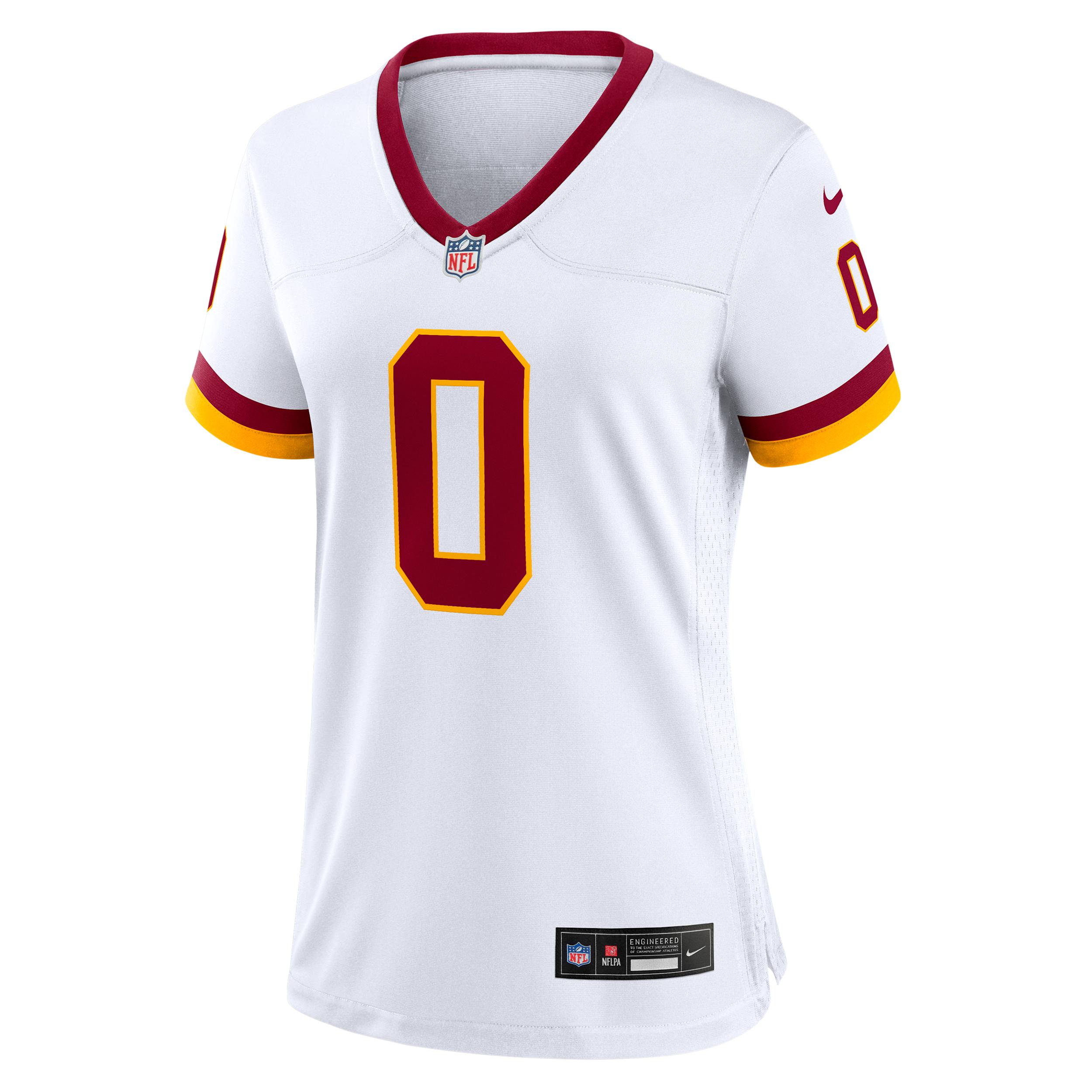Mike Sainristil Washington Commanders Womenâs Nike Men's NFL Game Jersey by NIKE