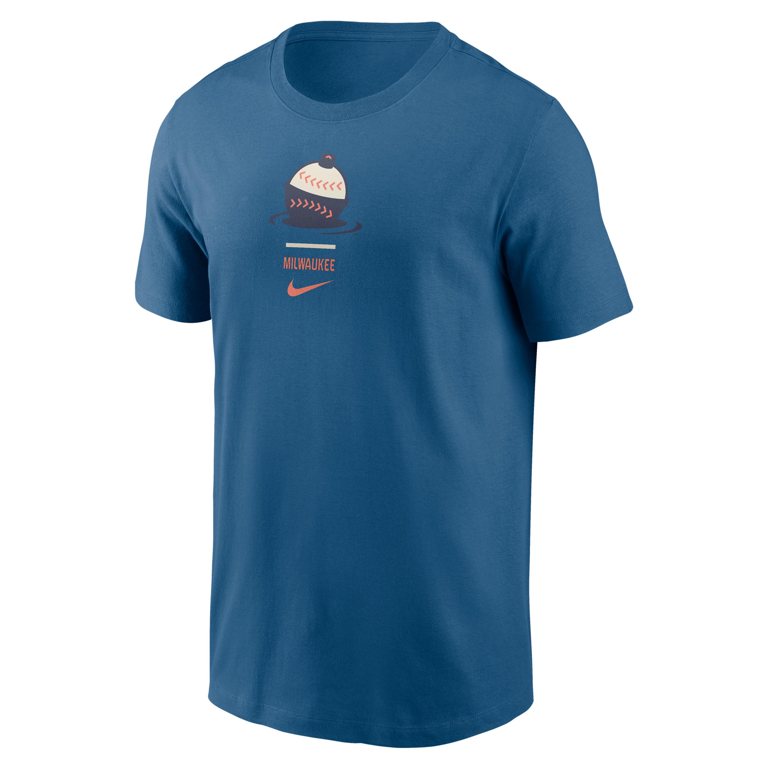 Milwaukee Brewers City Connect 2-Hit Nike Men's MLB T-Shirt by NIKE